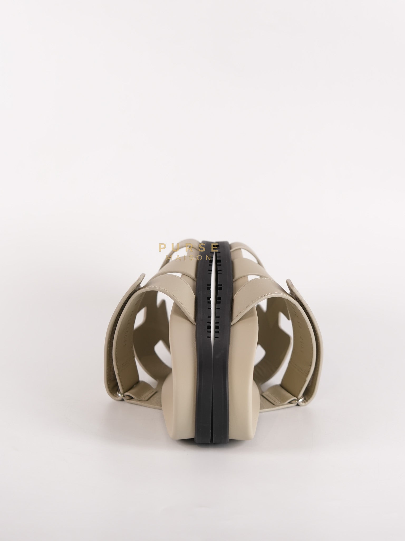 Chypre Sandals in Femme Beige Esquisse Size 38 EU(24cm) | Purse Maison Luxury Bags Shop