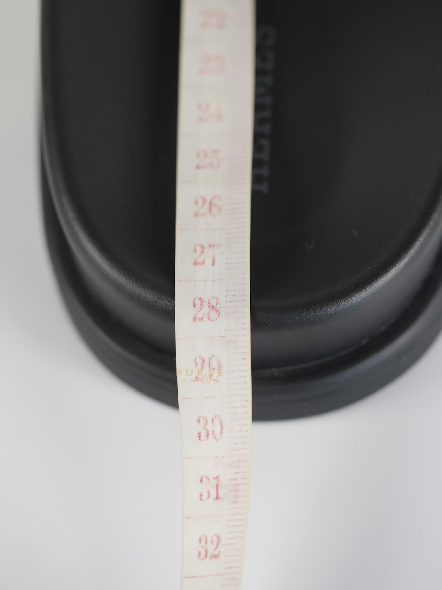 Chypre Sandals in Noir Epsom Leather, Size 9 EU (25 cm) | Purse Maison Luxury Bags Shop