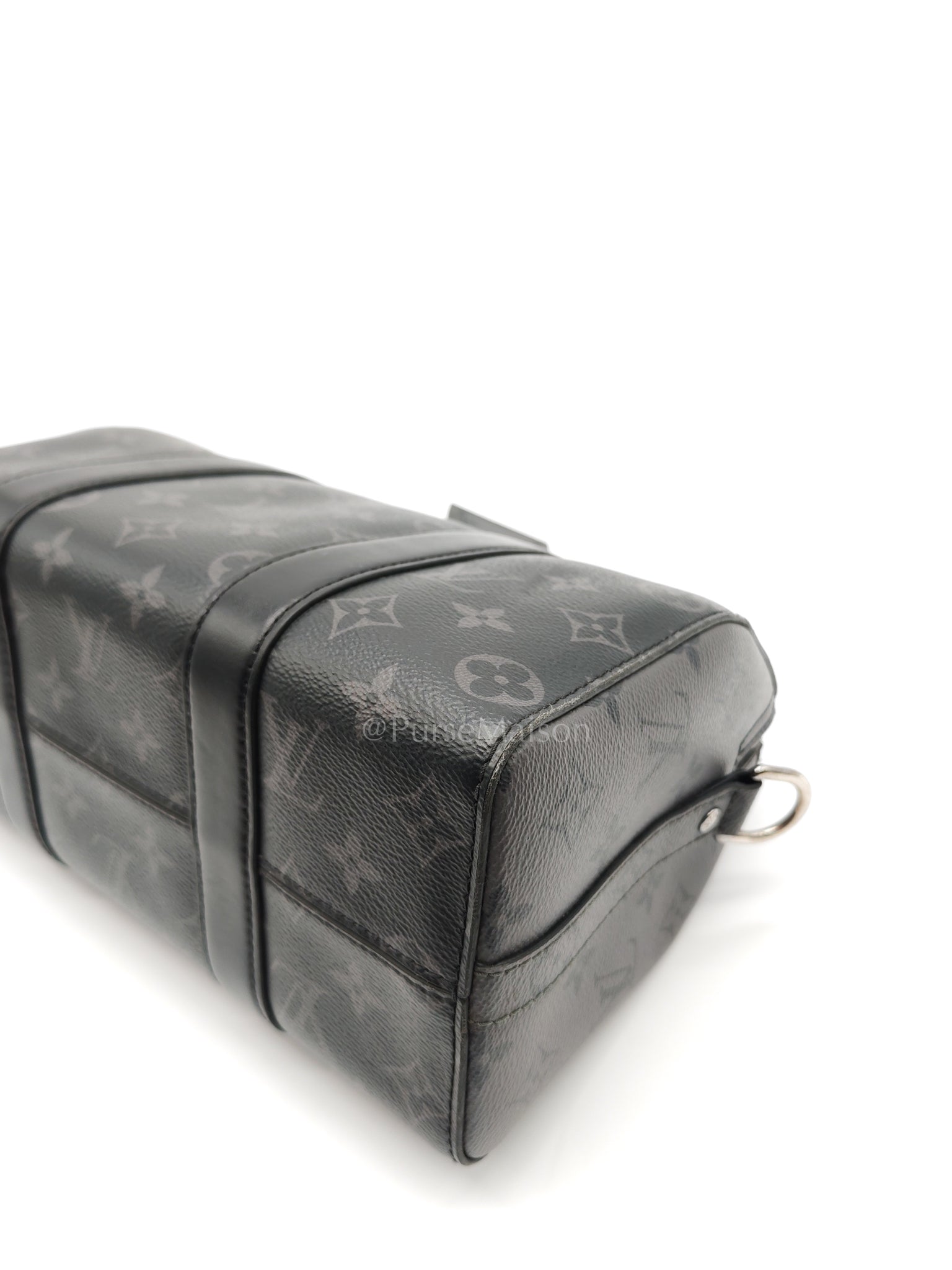 City Keepall Shoulder Bag in Monogram Eclipse Canvas (Microchip) | Purse Maison Luxury Bags Shop