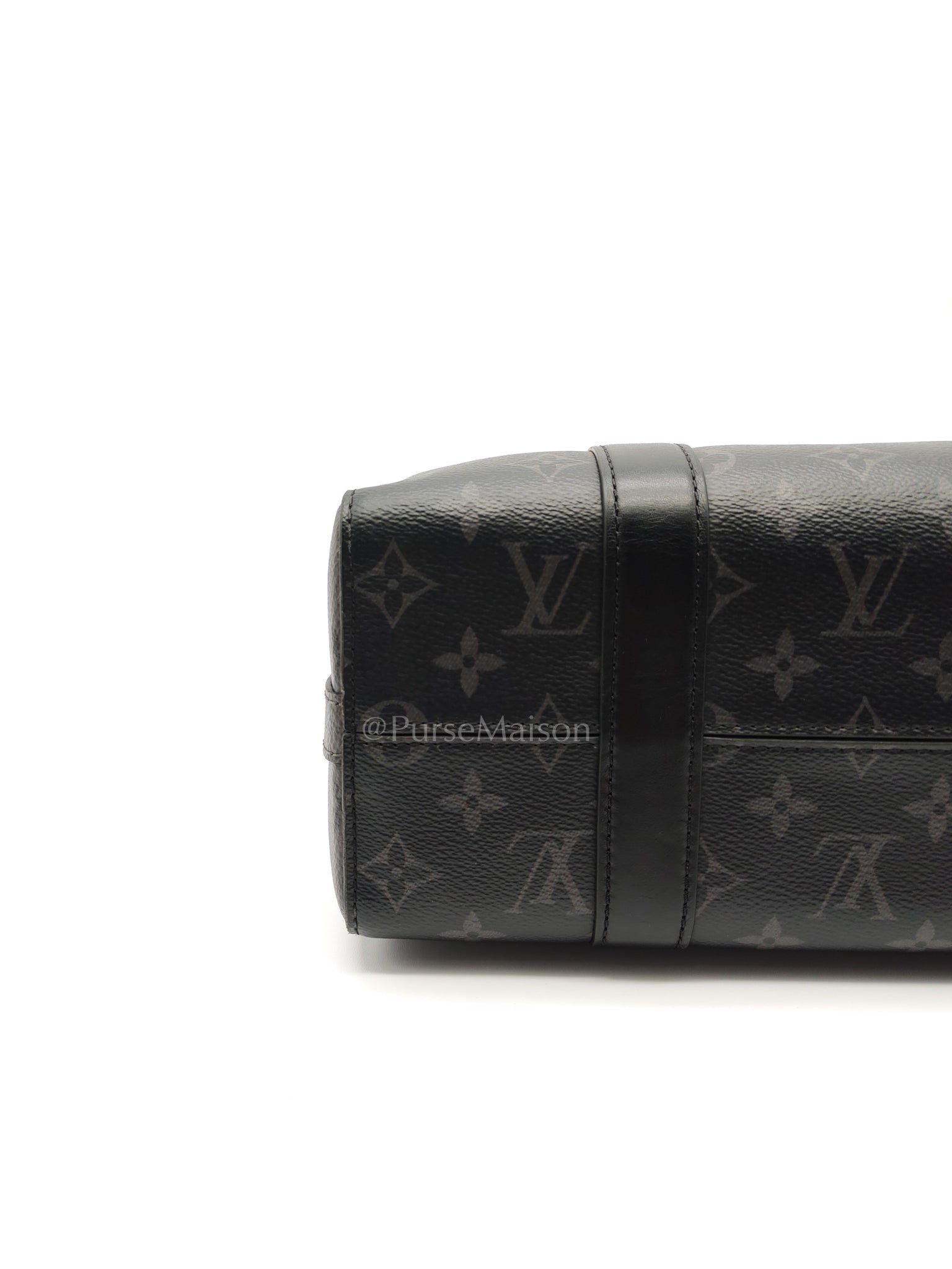 City Keepall Shoulder Bag in Monogram Eclipse Canvas (Microchip) | Purse Maison Luxury Bags Shop