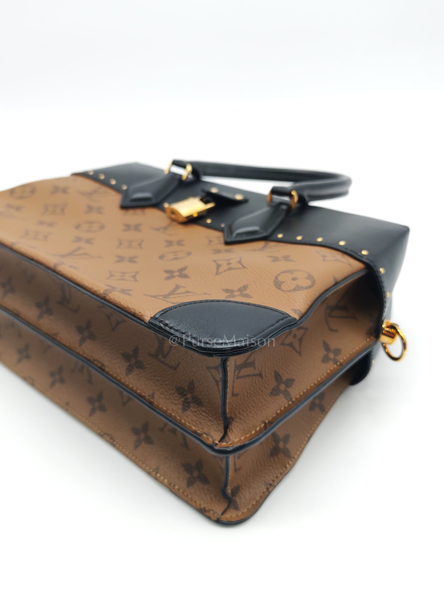 City Malle MM Monogram Reverse Canvas (Date code: BA0128) | Purse Maison Luxury Bags Shop