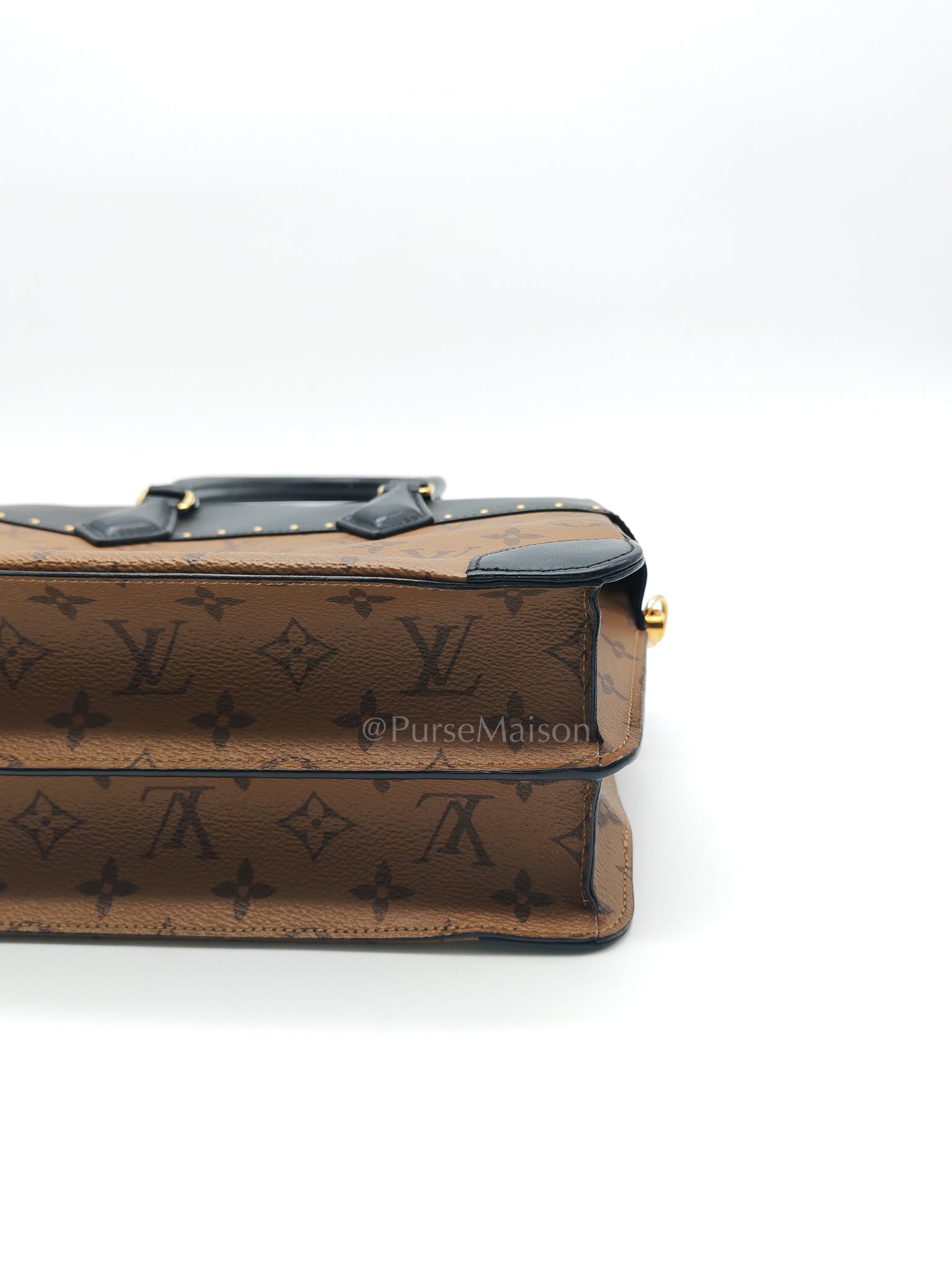 City Malle MM Monogram Reverse Canvas (Date code: BA0128) | Purse Maison Luxury Bags Shop