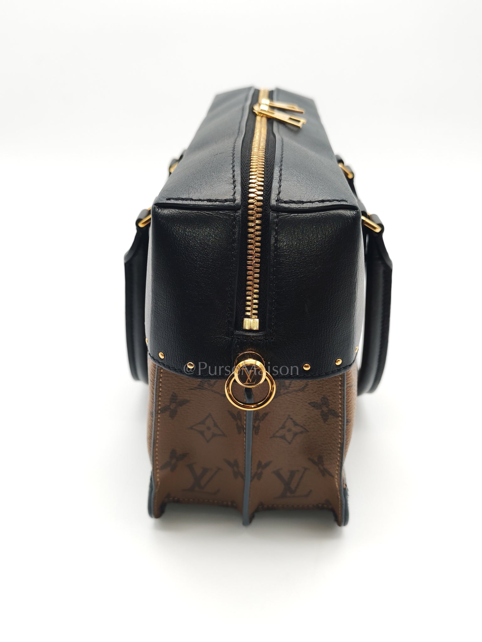 City Malle MM Monogram Reverse Canvas (Date code: BA0128) | Purse Maison Luxury Bags Shop