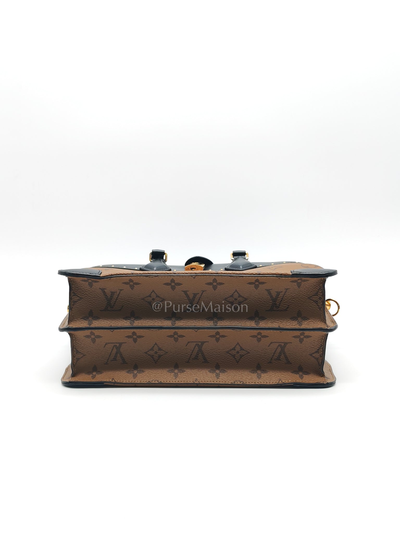 City Malle MM Monogram Reverse Canvas (Date code: BA0128) | Purse Maison Luxury Bags Shop