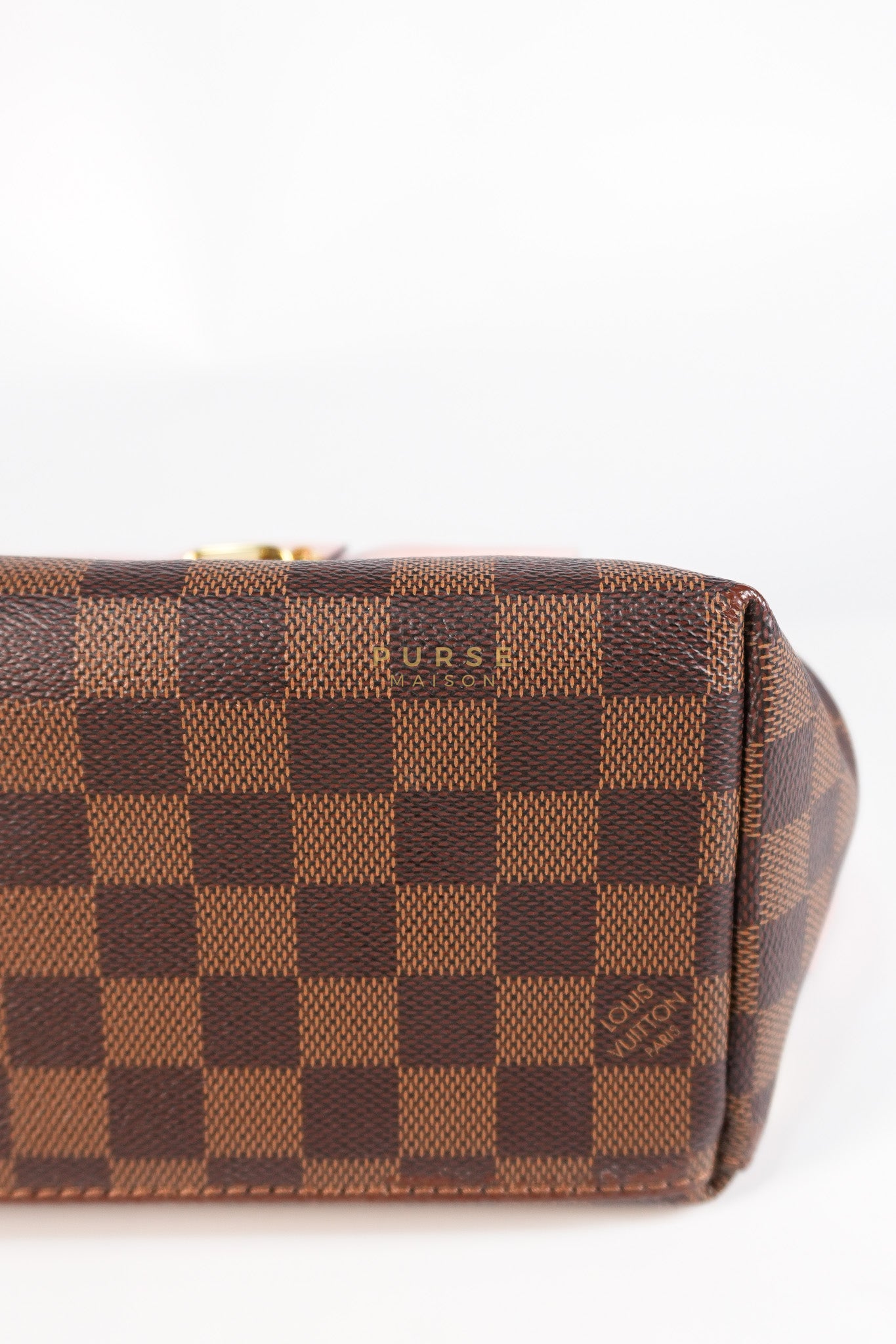 Clapton Backpack in Pink Damier Ebene Canvas (Date Code: SR 1108) | Purse Maison Luxury Bags Shop