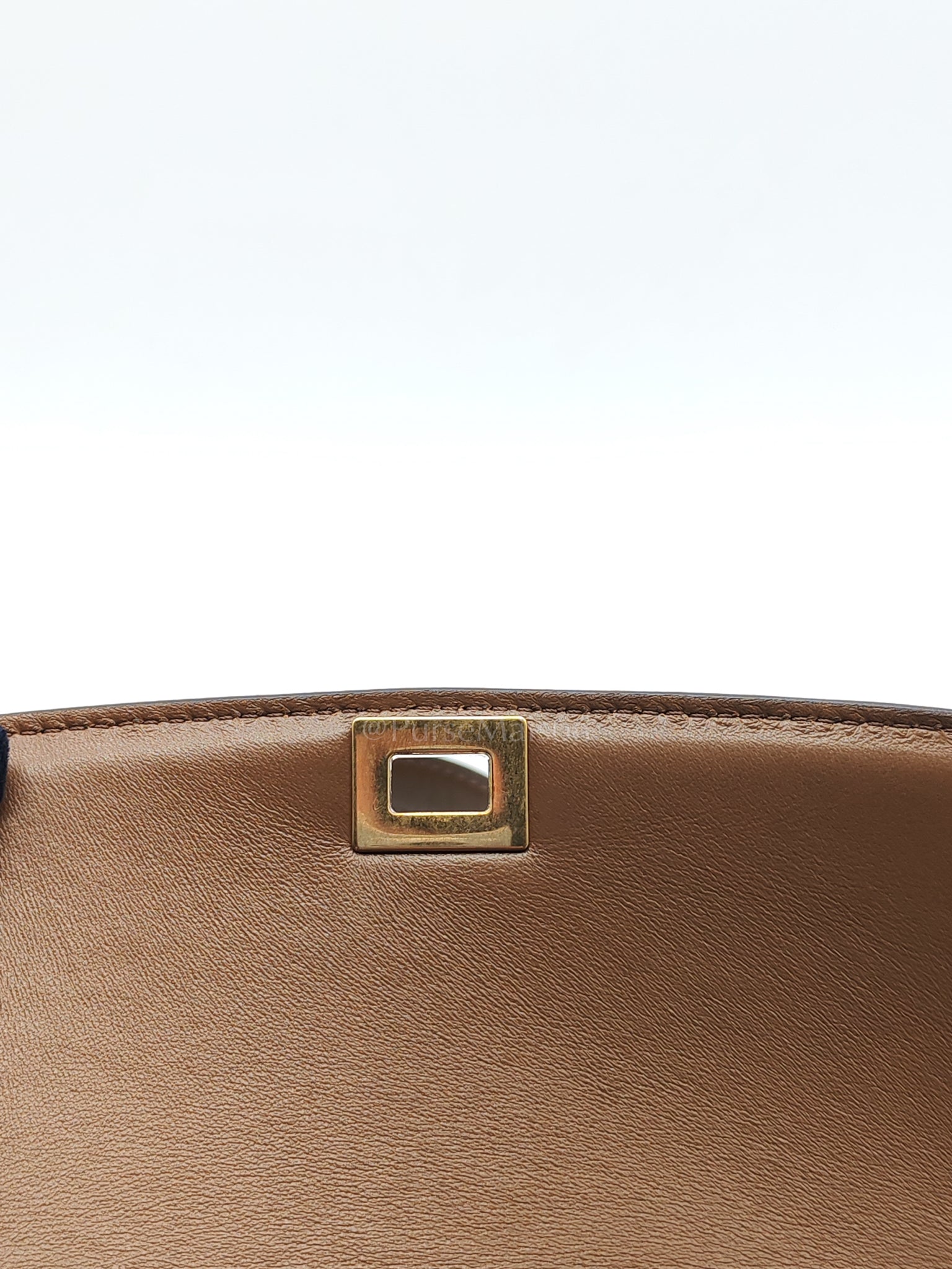 Classic Box in Brown Smooth Calfskin Leather Shoulder Bag | Purse Maison Luxury Bags Shop