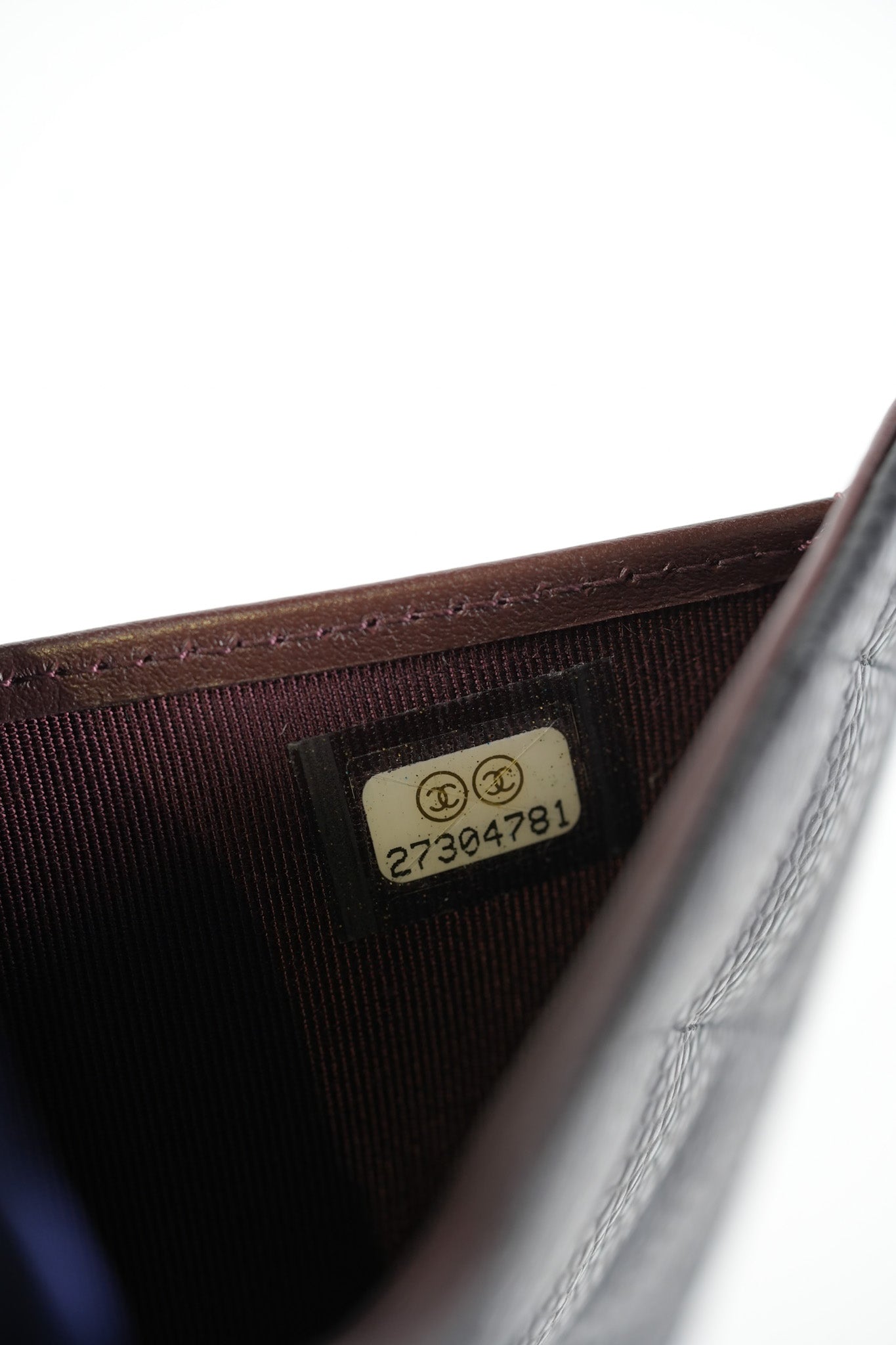 Classic Compact Trifold Wallet in Black Caviar Leather Gold Hardware (Series 27) | Purse Maison Luxury Bags Shop