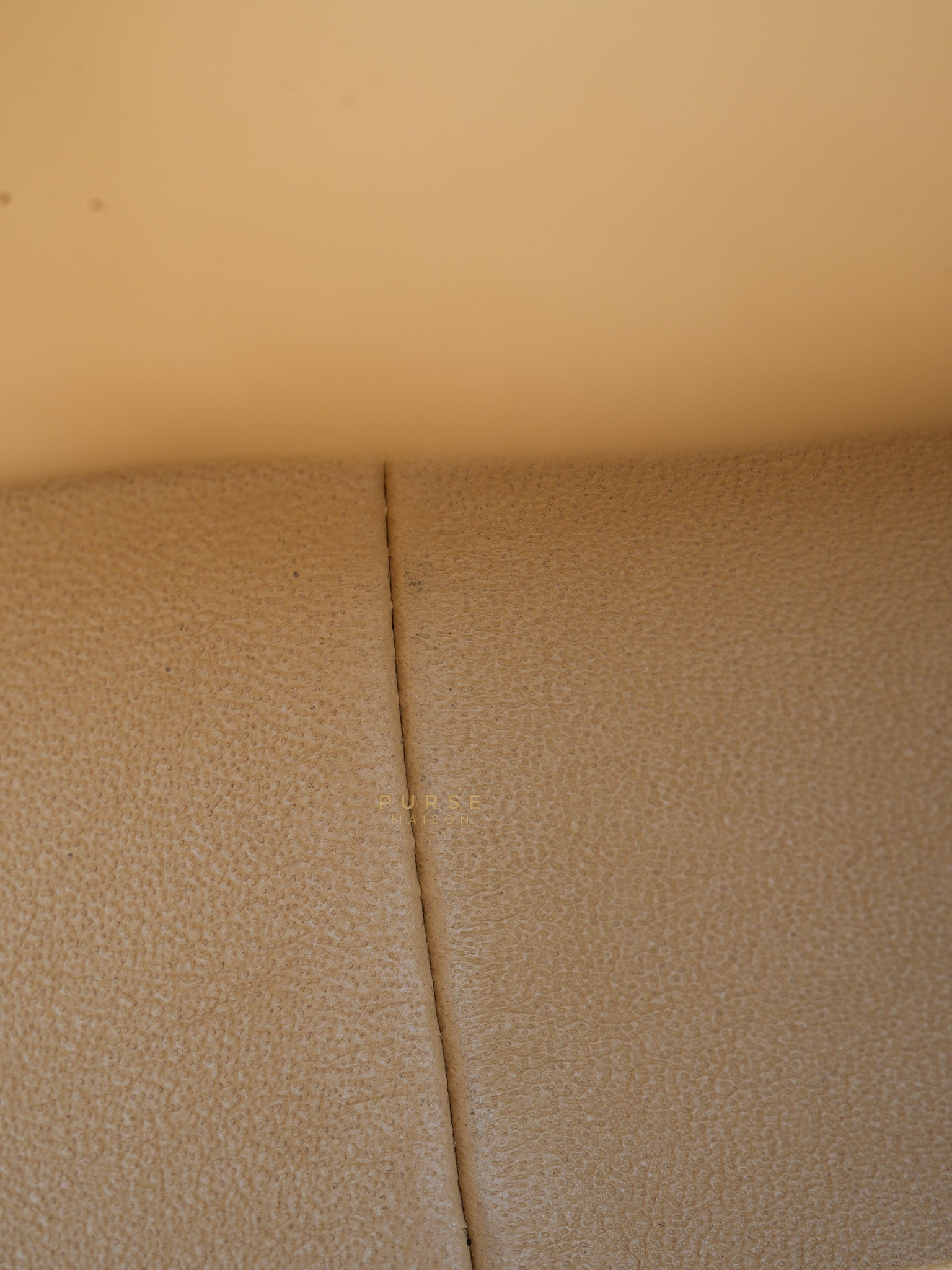 Classic Double Flap Jumbo in Beige Caviar Leather & Gold Hardware (Series 14) | Purse Maison Luxury Bags Shop