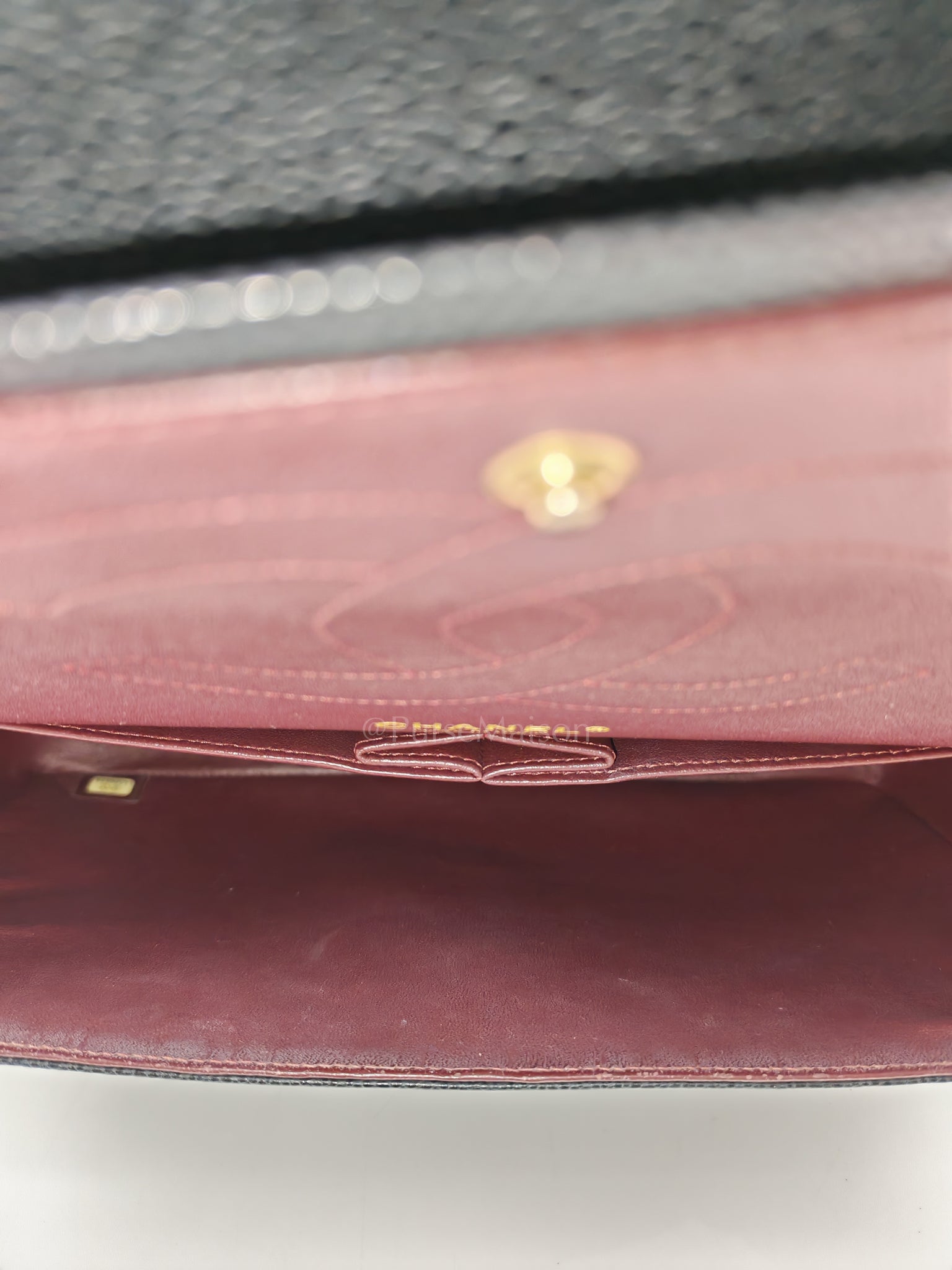 Classic Double Flap Jumbo in Black Caviar Leather and Gold Hardware Series 14 | Purse Maison Luxury Bags Shop