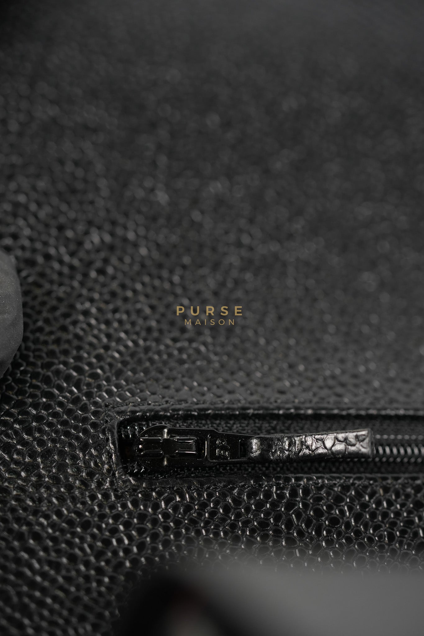 Classic Double Flap Jumbo In Black Caviar Leather & Gold Hardware Series 18 | Purse Maison Luxury Bags Shop