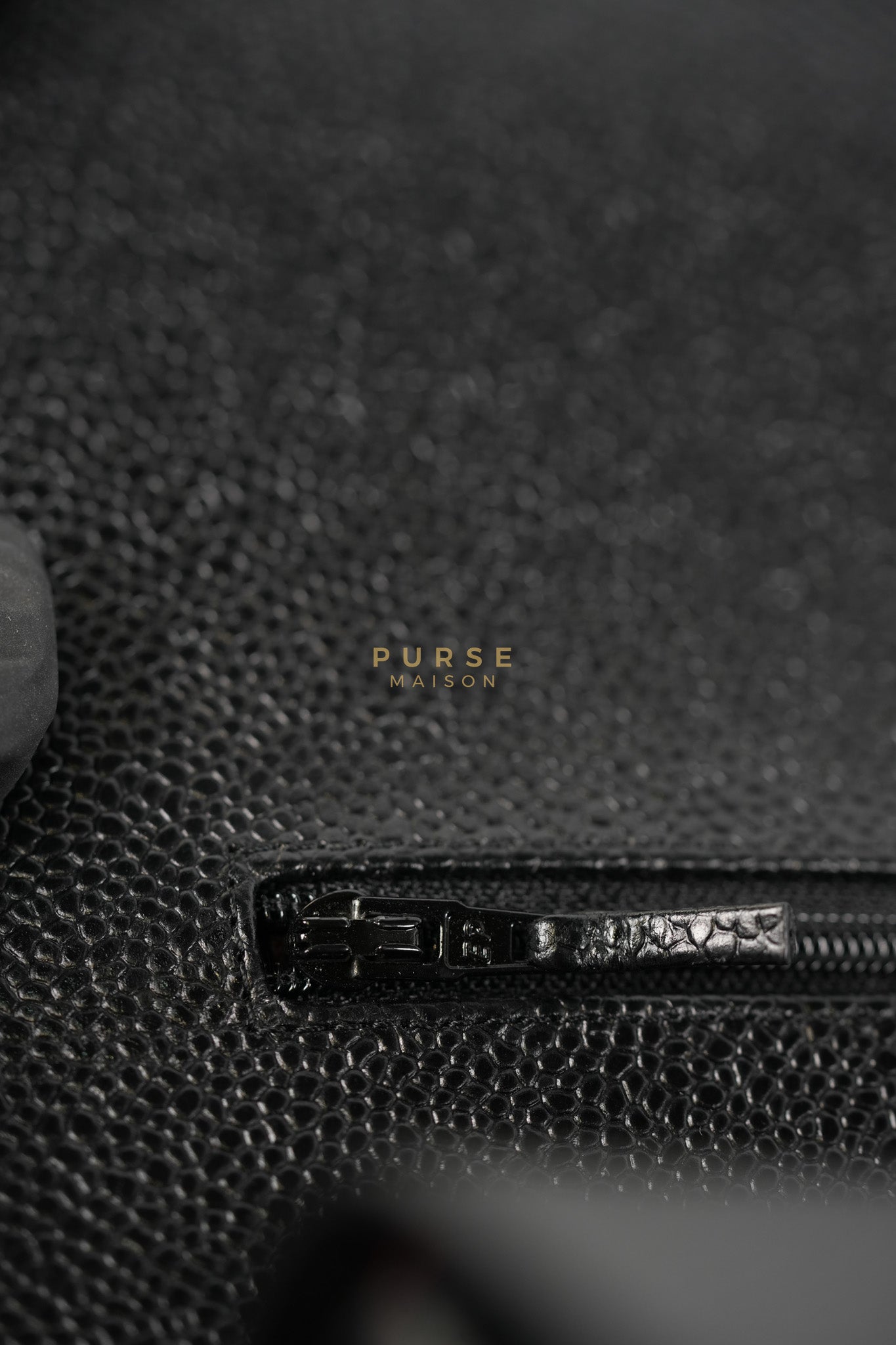 Classic Double Flap Jumbo In Black Caviar Leather & Gold Hardware Series 18 | Purse Maison Luxury Bags Shop