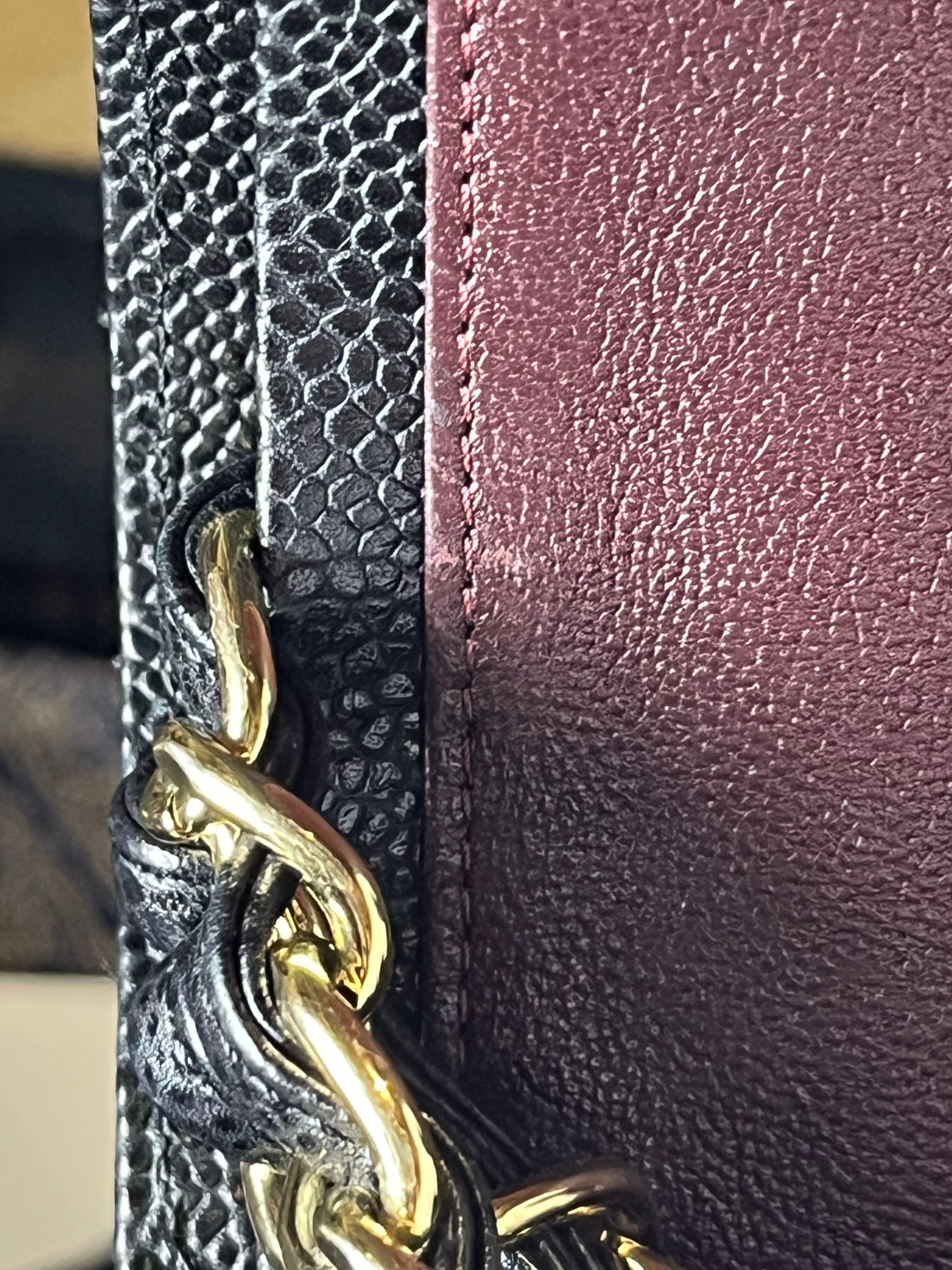 Classic Double Flap Jumbo in Black Caviar Leather in Gold Hardware (Series 19) | Purse Maison Luxury Bags Shop