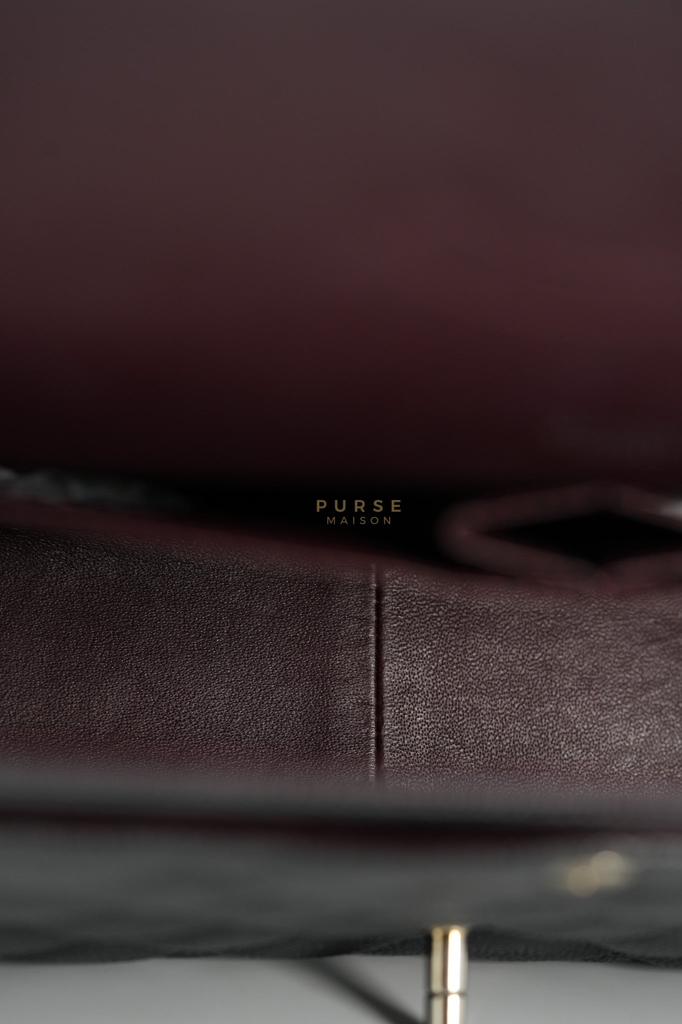 Classic Double Flap Maxi Black Caviar Leather Silver Hardware (Series 17) | Purse Maison Luxury Bags Shop