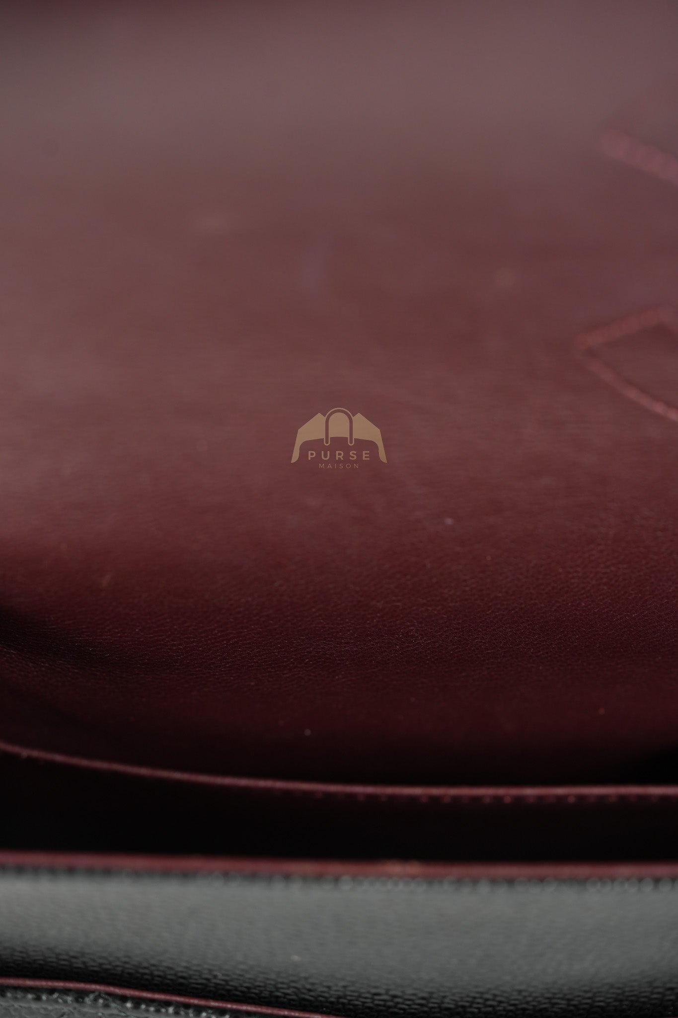 Classic Double Flap Maxi in Black Quilted Caviar Leather & Gold Hardware Series 15 | Purse Maison Luxury Bags Shop