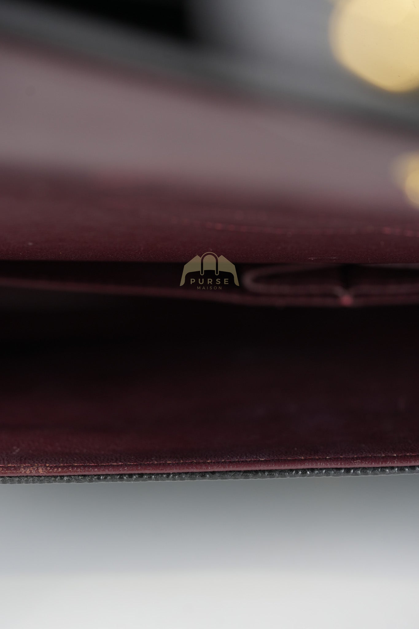 Classic Double Flap Maxi in Black Quilted Caviar Leather & Gold Hardware Series 15 | Purse Maison Luxury Bags Shop