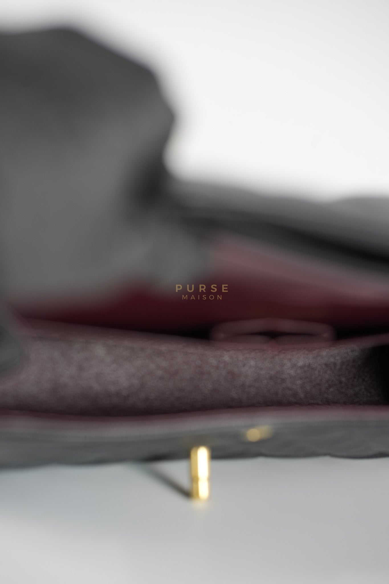 Classic Double Flap Medium in Black Caviar Gold Hardware (Series 20) | Purse Maison Luxury Bags Shop