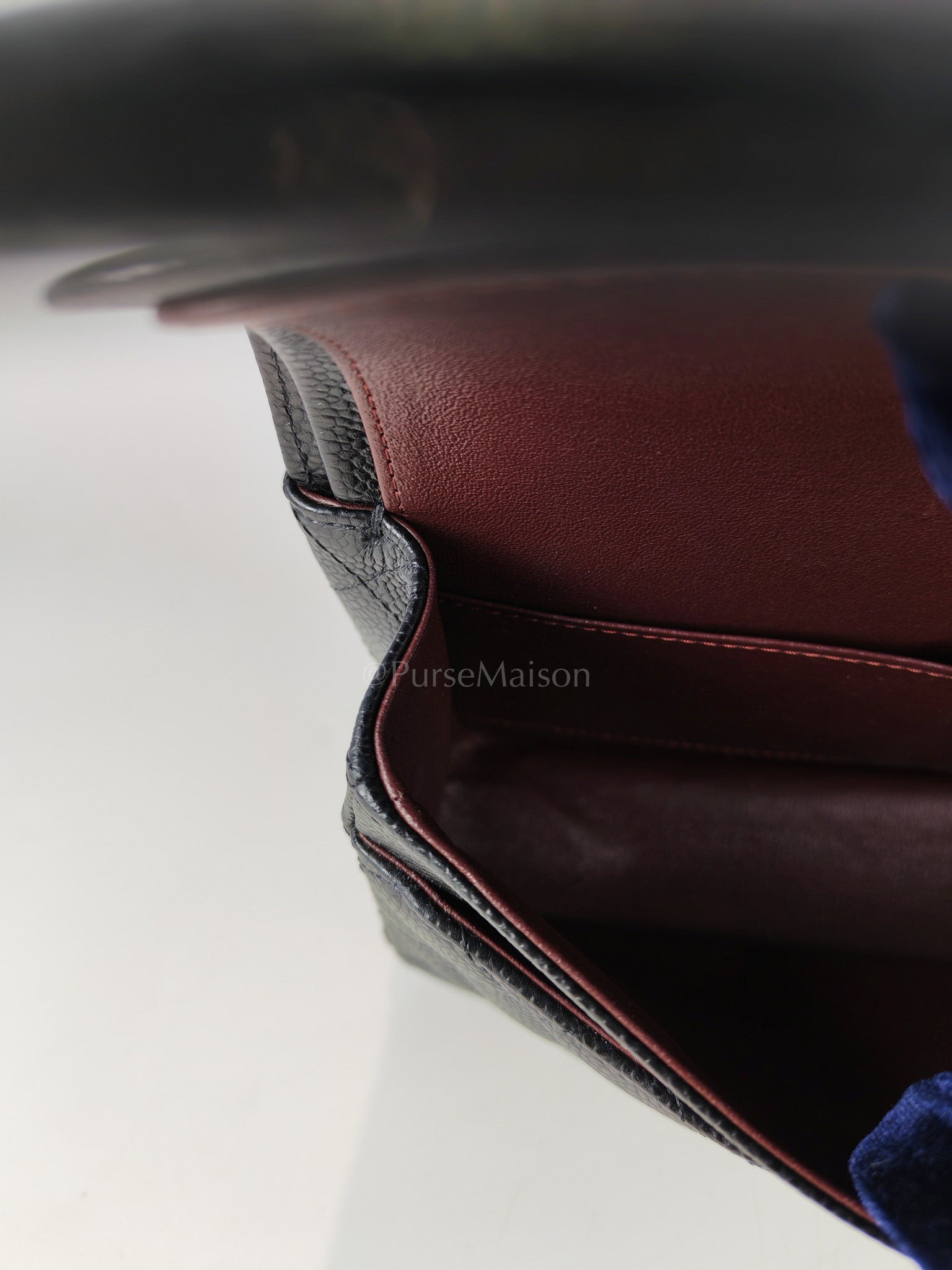 Classic Double Flap Medium in Black Caviar Leather and Gold Hardware (Microchip) | Purse Maison Luxury Bags Shop