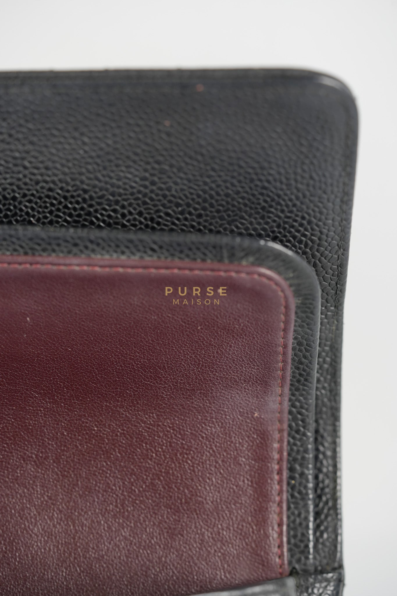 Classic Double Flap Medium in Black Caviar Leather & Gold Hardware Series 18 | Purse Maison Luxury Bags Shop