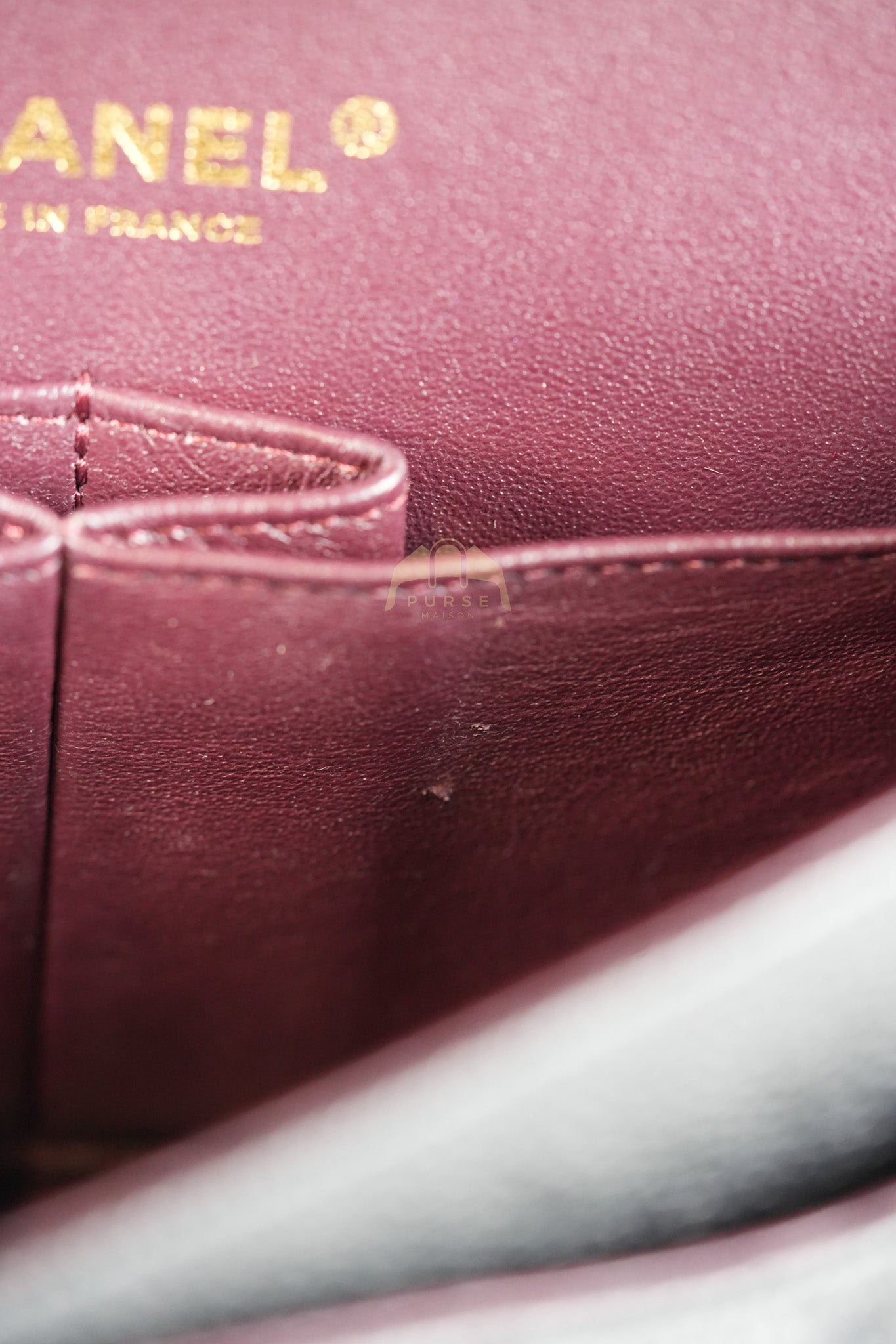 Classic Double Flap Medium in Black Quilted Caviar Leather and Gold Hardware Series 28 | Purse Maison Luxury Bags Shop