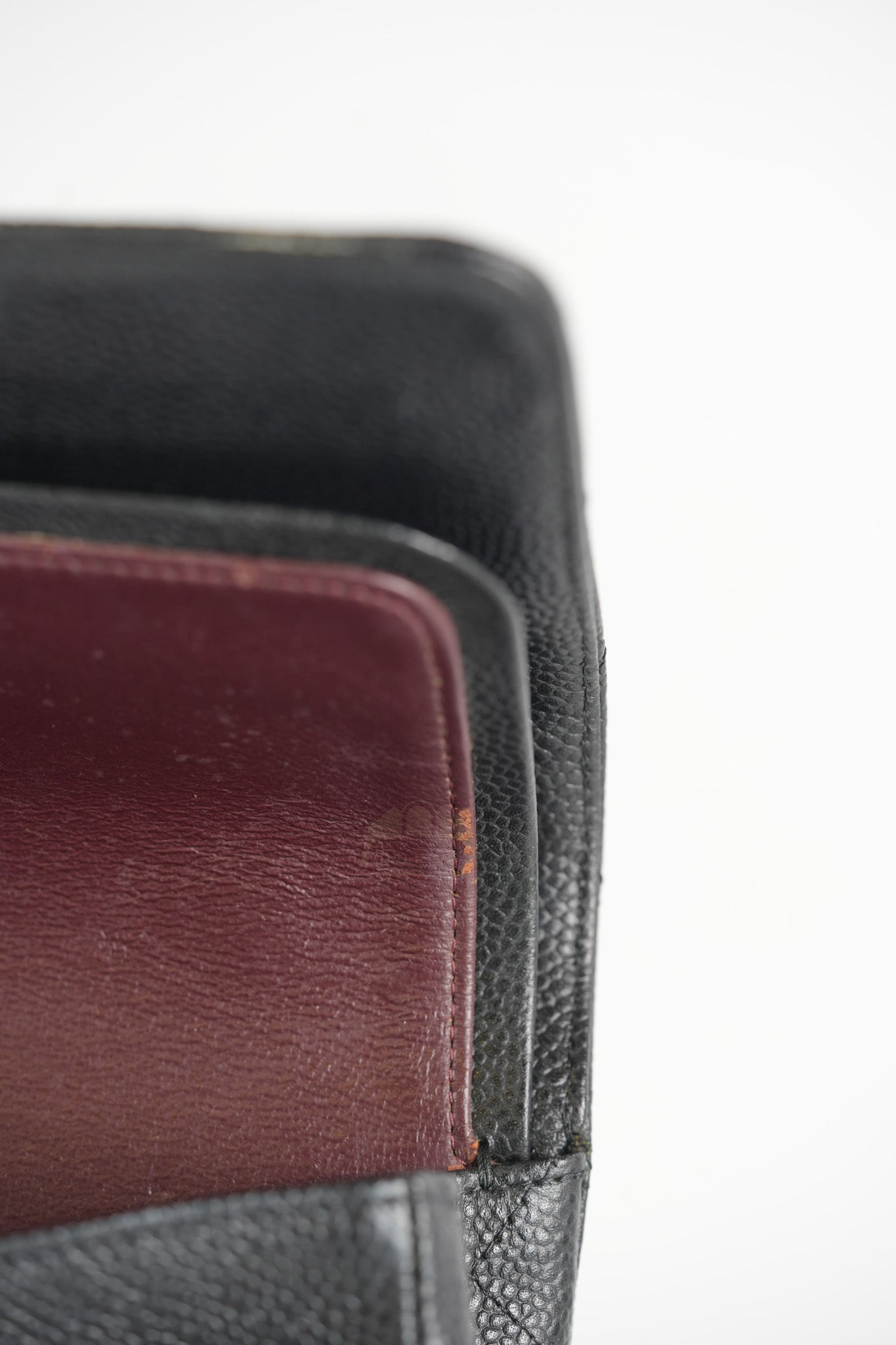 Classic Double Flap Medium in Black Quilted Caviar Leather and Silver Hardware Series 17 | Purse Maison Luxury Bags Shop