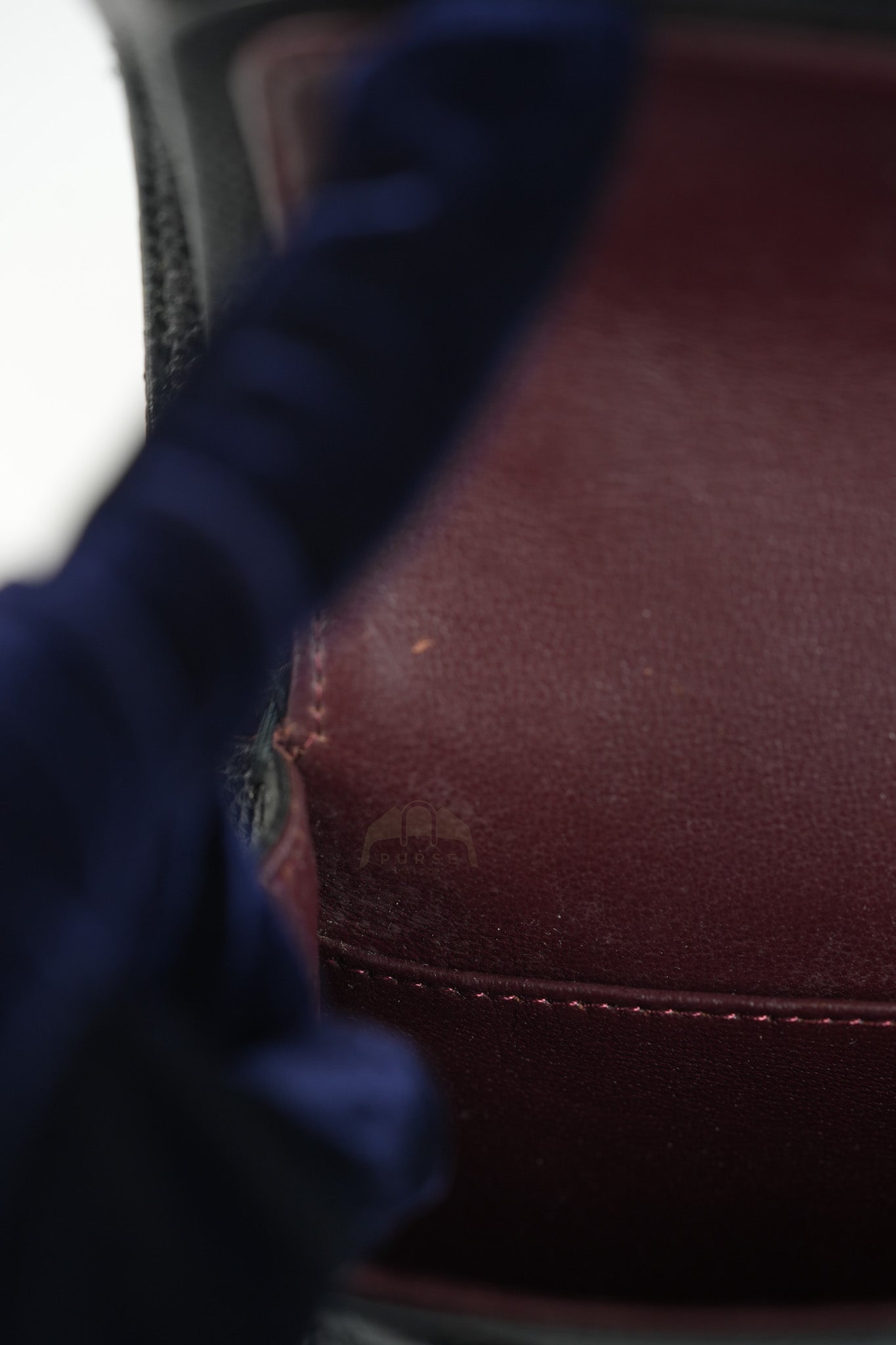 Classic Double Flap Medium in Black Quilted Caviar Leather and Silver Hardware Series 17 | Purse Maison Luxury Bags Shop