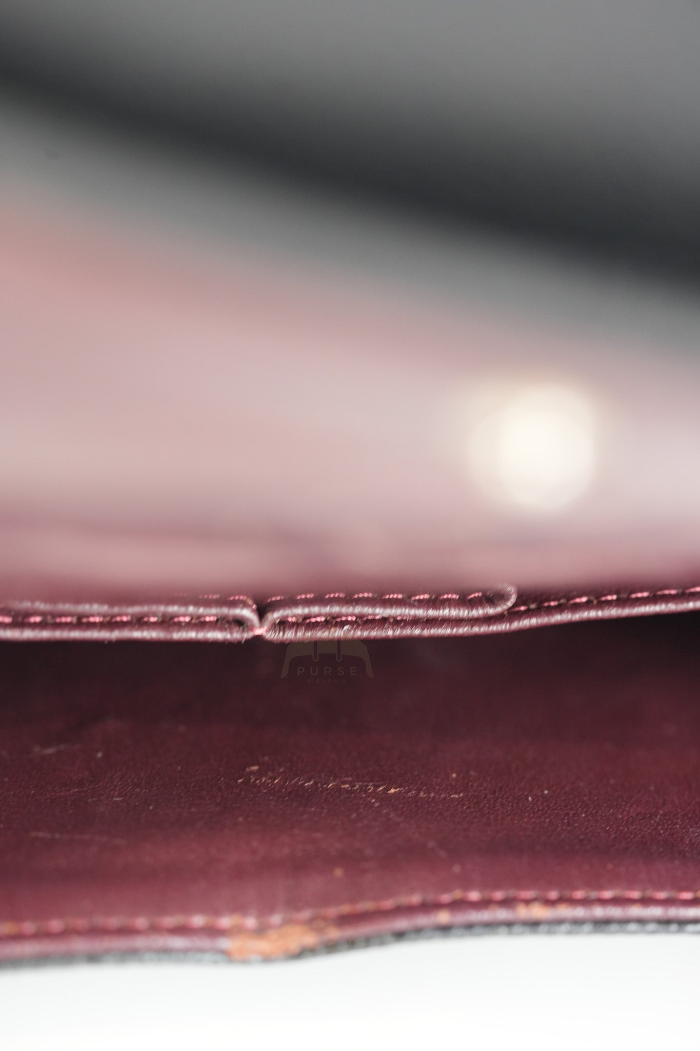 Classic Double Flap Medium in Black Quilted Caviar Leather and Silver Hardware Series 17 | Purse Maison Luxury Bags Shop