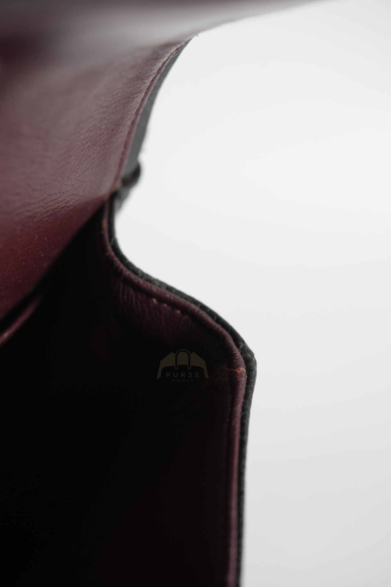 Classic Double Flap Medium in Black Quilted Caviar Leather and Silver Hardware Series 17 | Purse Maison Luxury Bags Shop