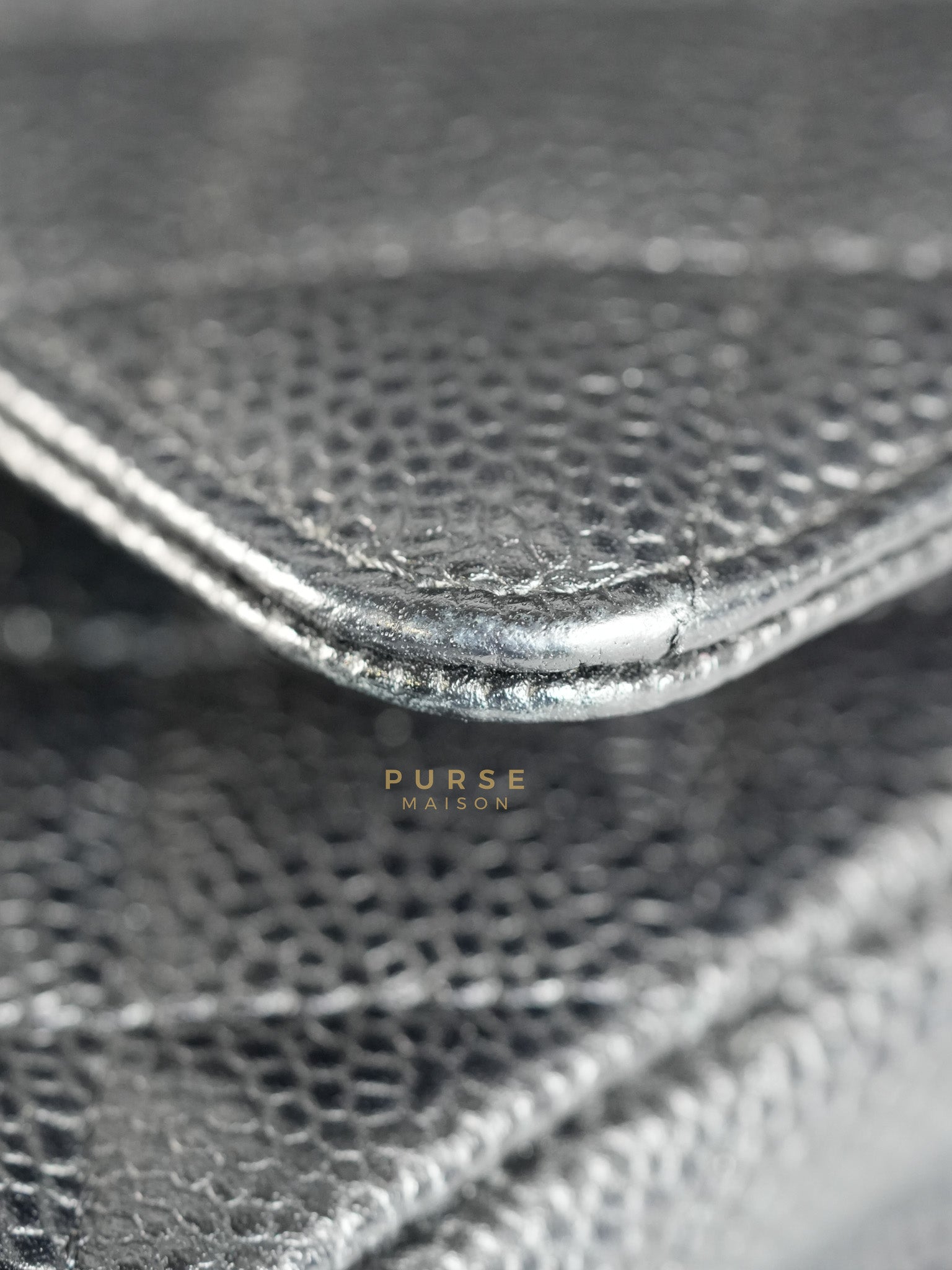 Classic Double Flap Medium in Black Quilted Caviar Leather & Gold Hardware Series 25 | Purse Maison Luxury Bags Shop