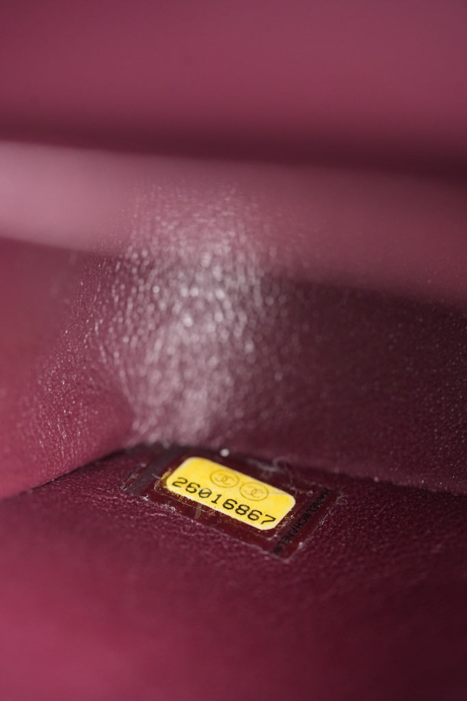 Classic Double Flap Medium in Black Quilted Lambskin Leather and Gold Hardware Series 26 | Purse Maison Luxury Bags Shop