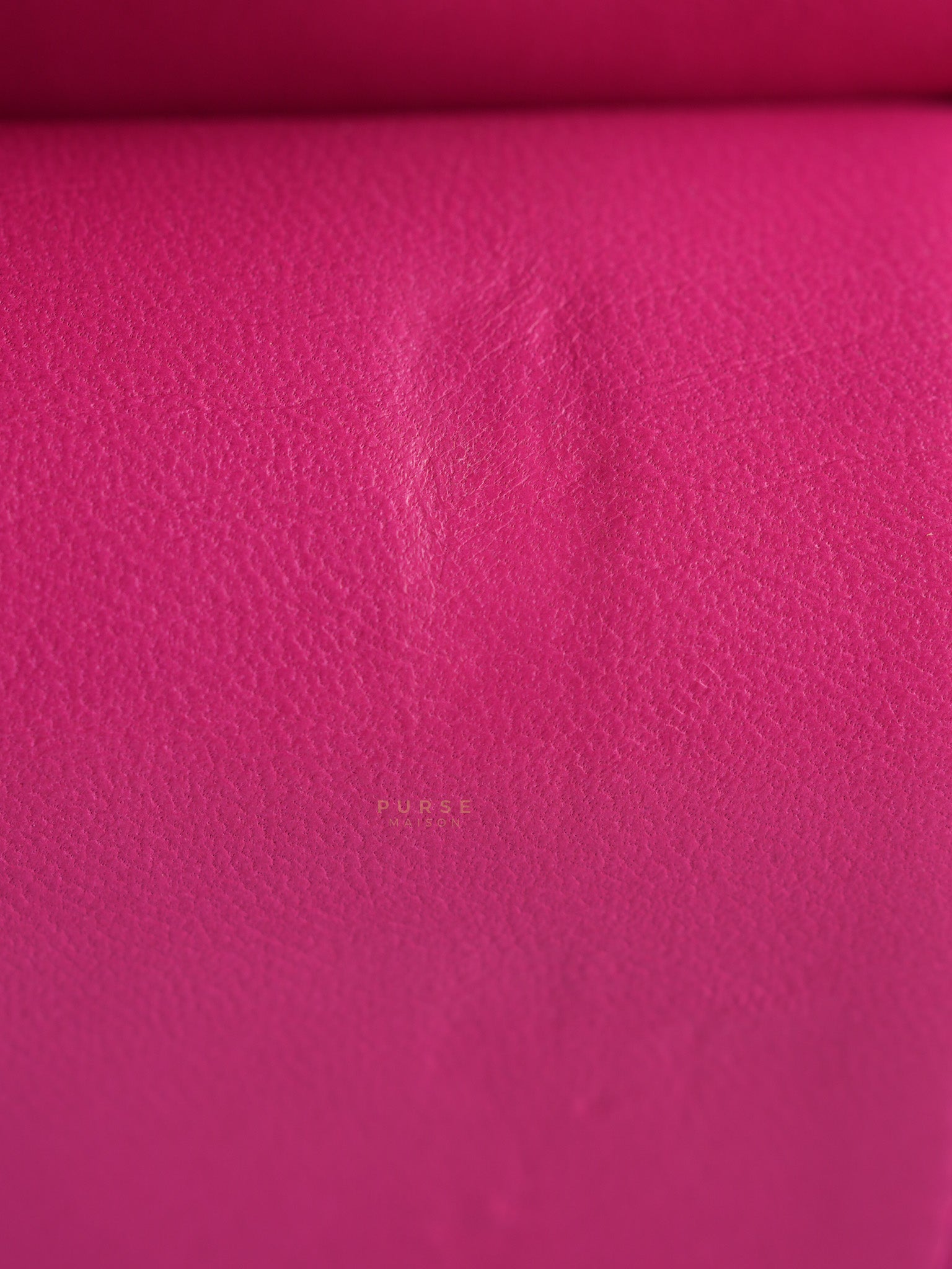 Classic Double Flap Medium in Hot Pink Lambskin Leather Silver Hardware Series 19 | Purse Maison Luxury Bags Shop