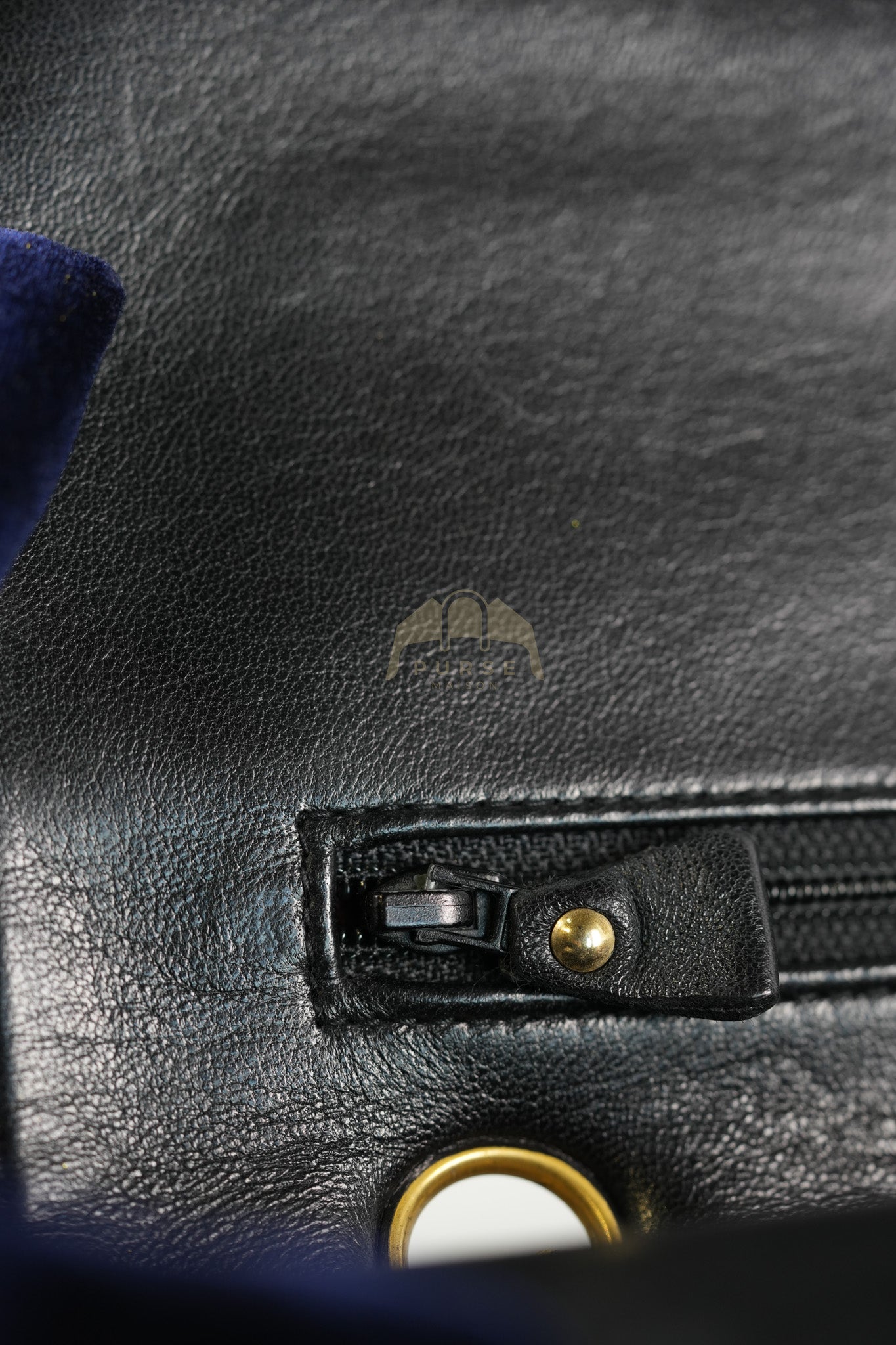 Classic Double Flap Medium Vintage in Lambskin Quilted Leather and Gold Hardware Series 1 | Purse Maison Luxury Bags Shop