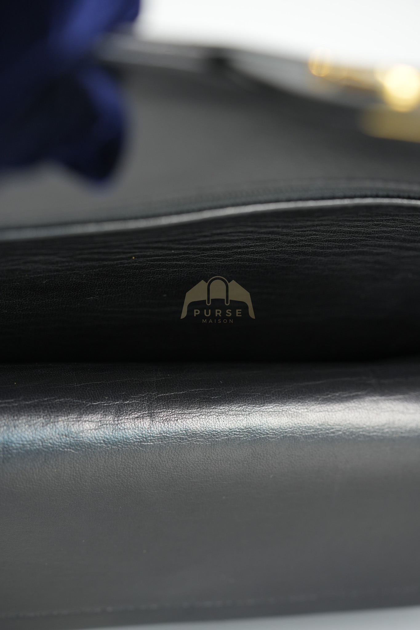 Classic Double Flap Medium Vintage in Lambskin Quilted Leather and Gold Hardware Series 1 | Purse Maison Luxury Bags Shop