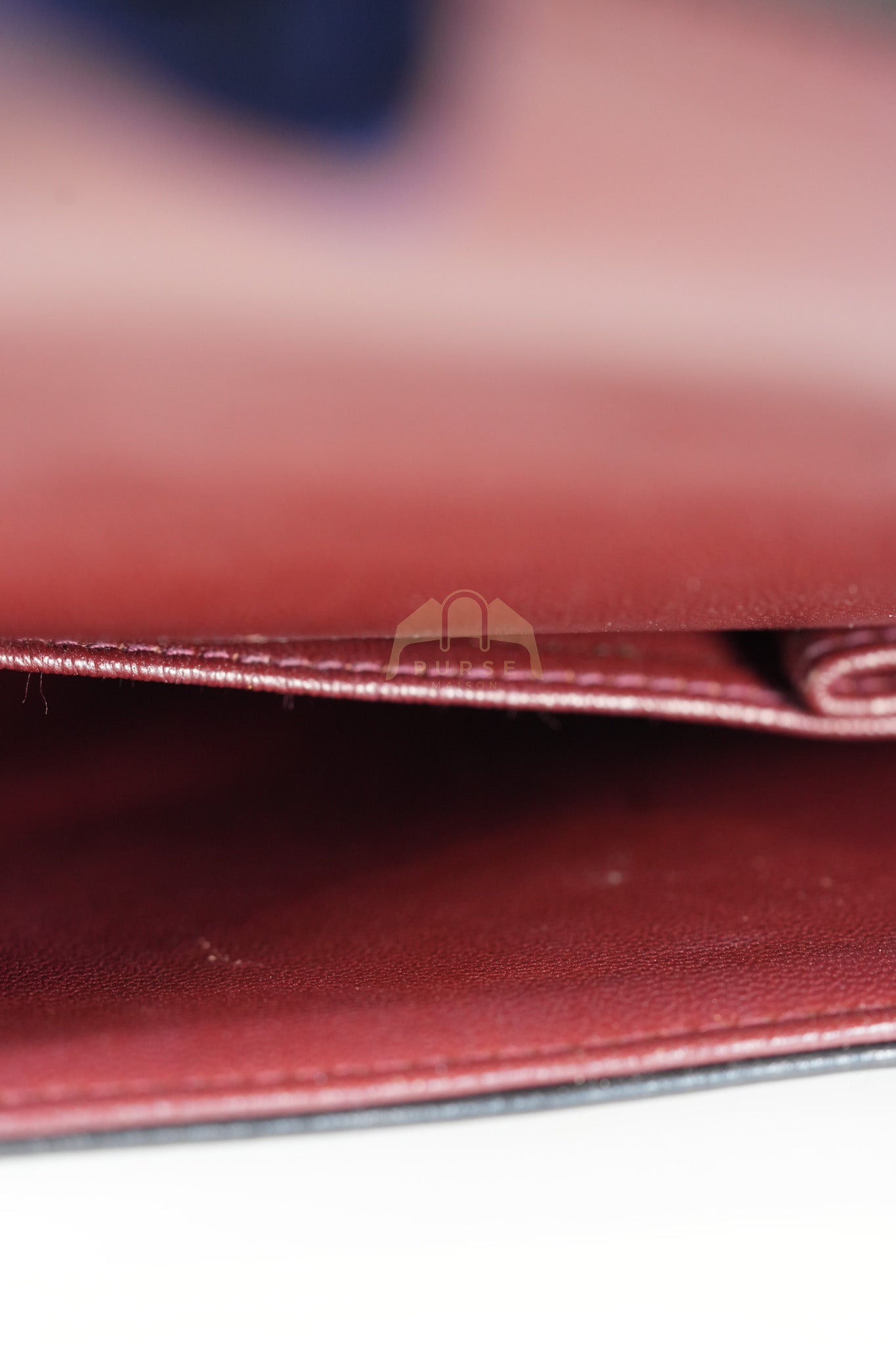 Classic Double Flap Medium Vintage in Lambskin Quilted Leather and Gold Hardware Series 1 | Purse Maison Luxury Bags Shop