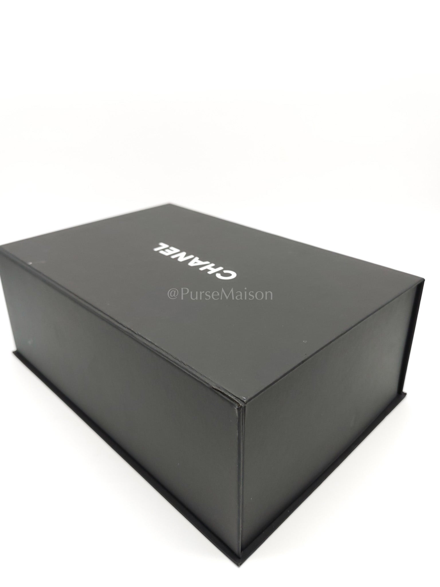 Classic Double Flap Small Black Caviar in Silver Hardware (Microchip) | Purse Maison Luxury Bags Shop