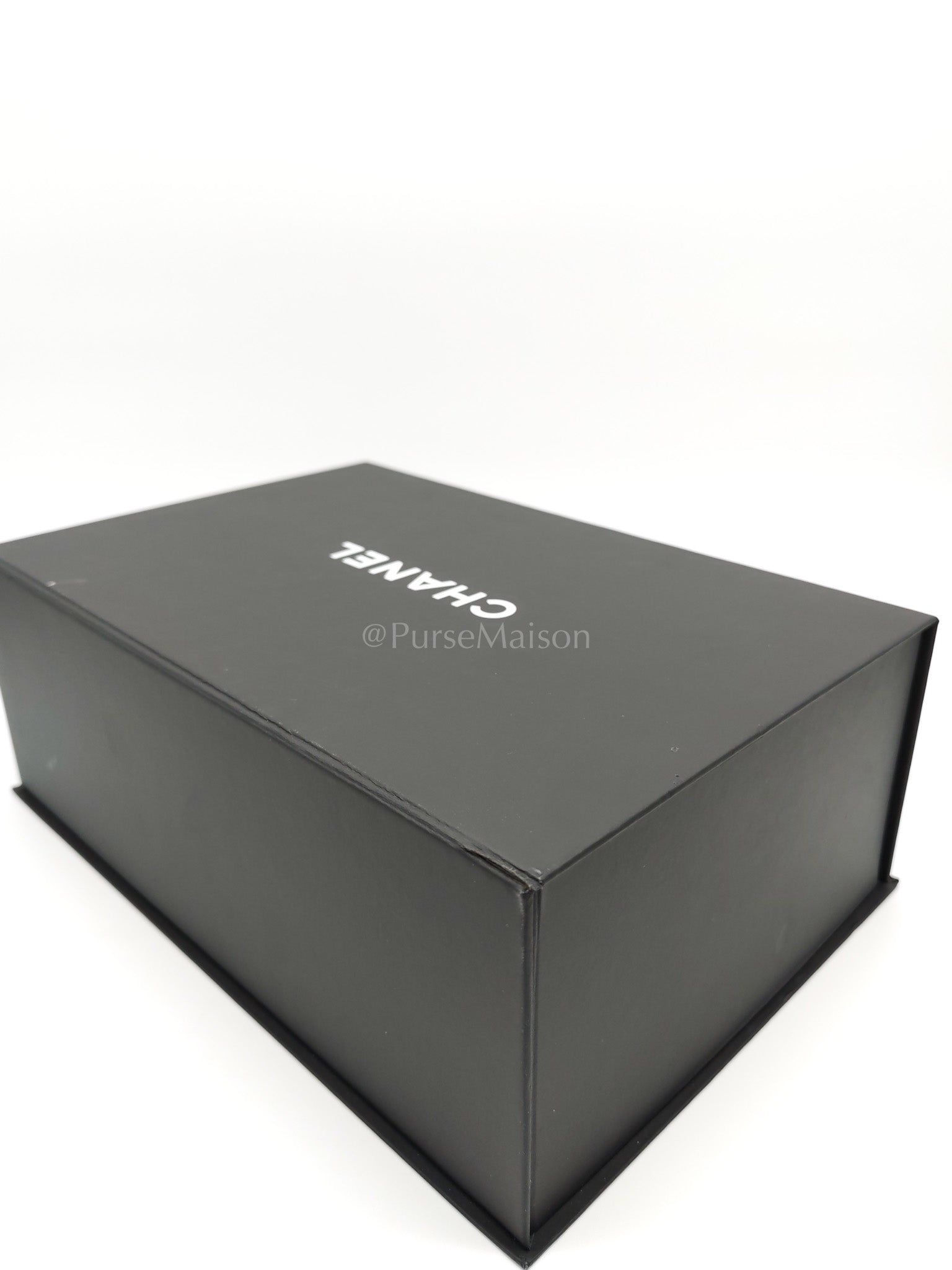 Classic Double Flap Small Black Caviar in Silver Hardware (Microchip) | Purse Maison Luxury Bags Shop