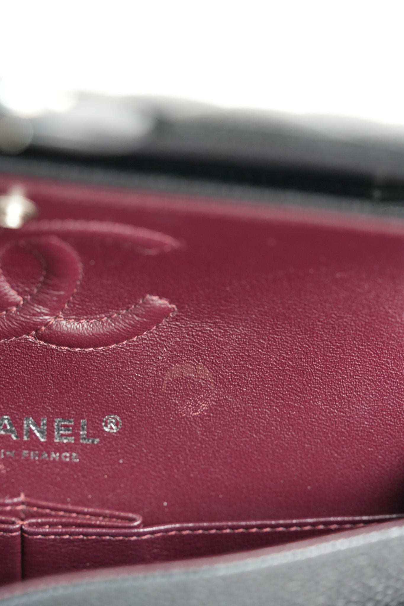 Classic Double Flap Small in Black Caviar Leather and Silver Hardware (Microchip) | Purse Maison Luxury Bags Shop