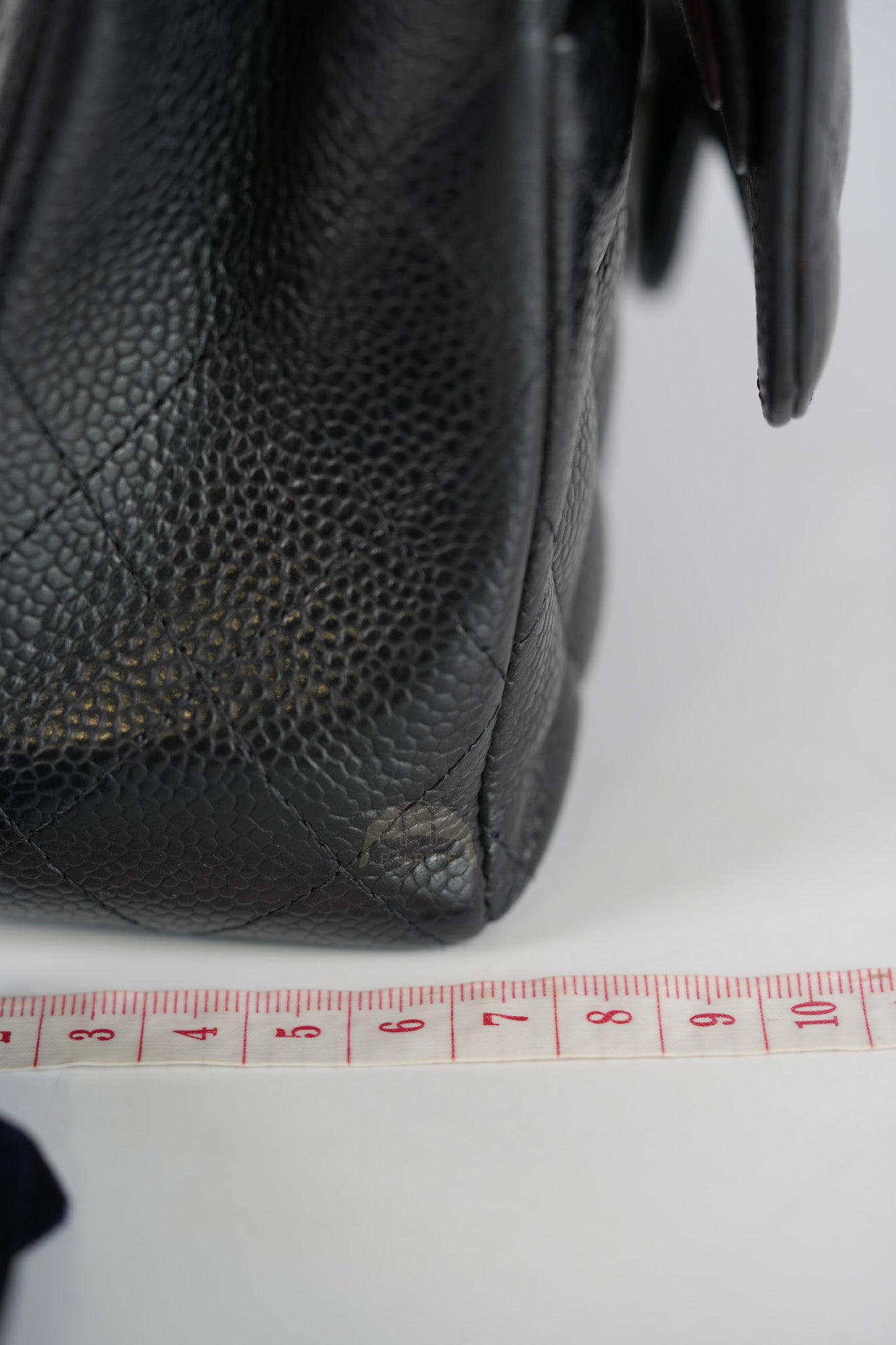 Classic Double Flap Small in Black Caviar Leather and Silver Hardware (Microchip) | Purse Maison Luxury Bags Shop