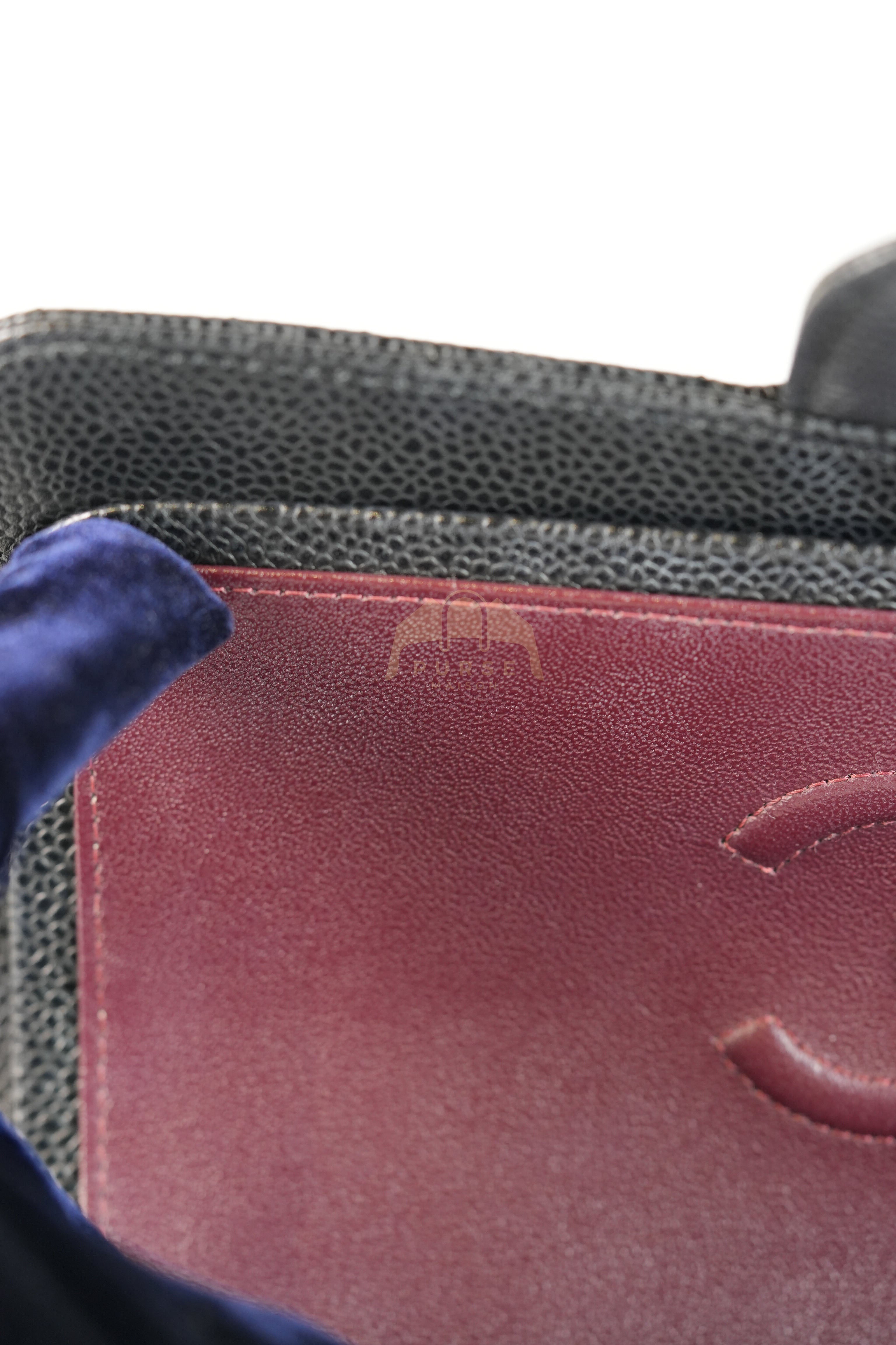 Classic Double Flap Small in Black Quilted Caviar Leather and Gold Hardware Series 28 | Purse Maison Luxury Bags Shop