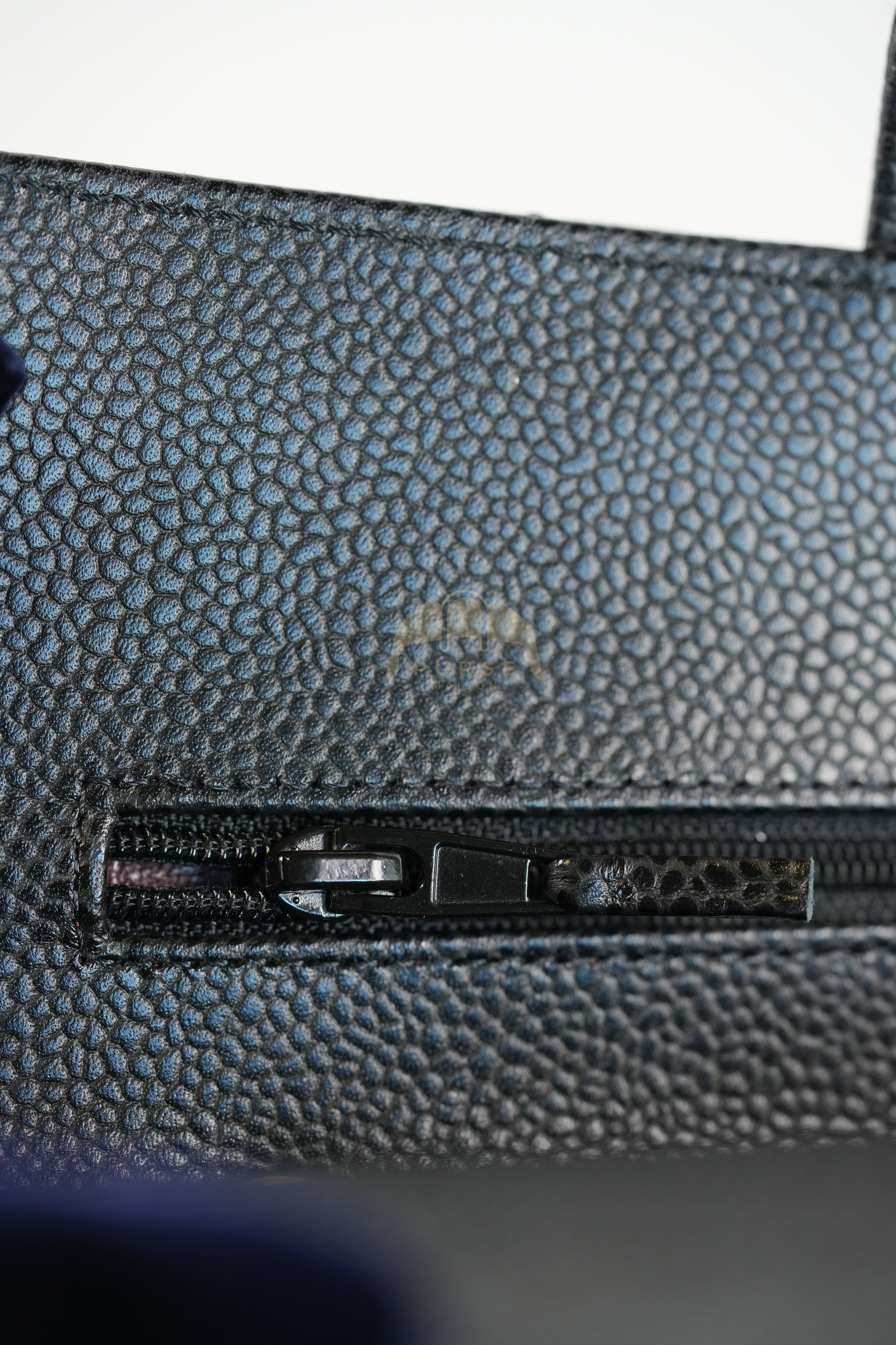 Classic Double Flap Small in Black Quilted Caviar Leather and Gold Hardware Series 28 | Purse Maison Luxury Bags Shop