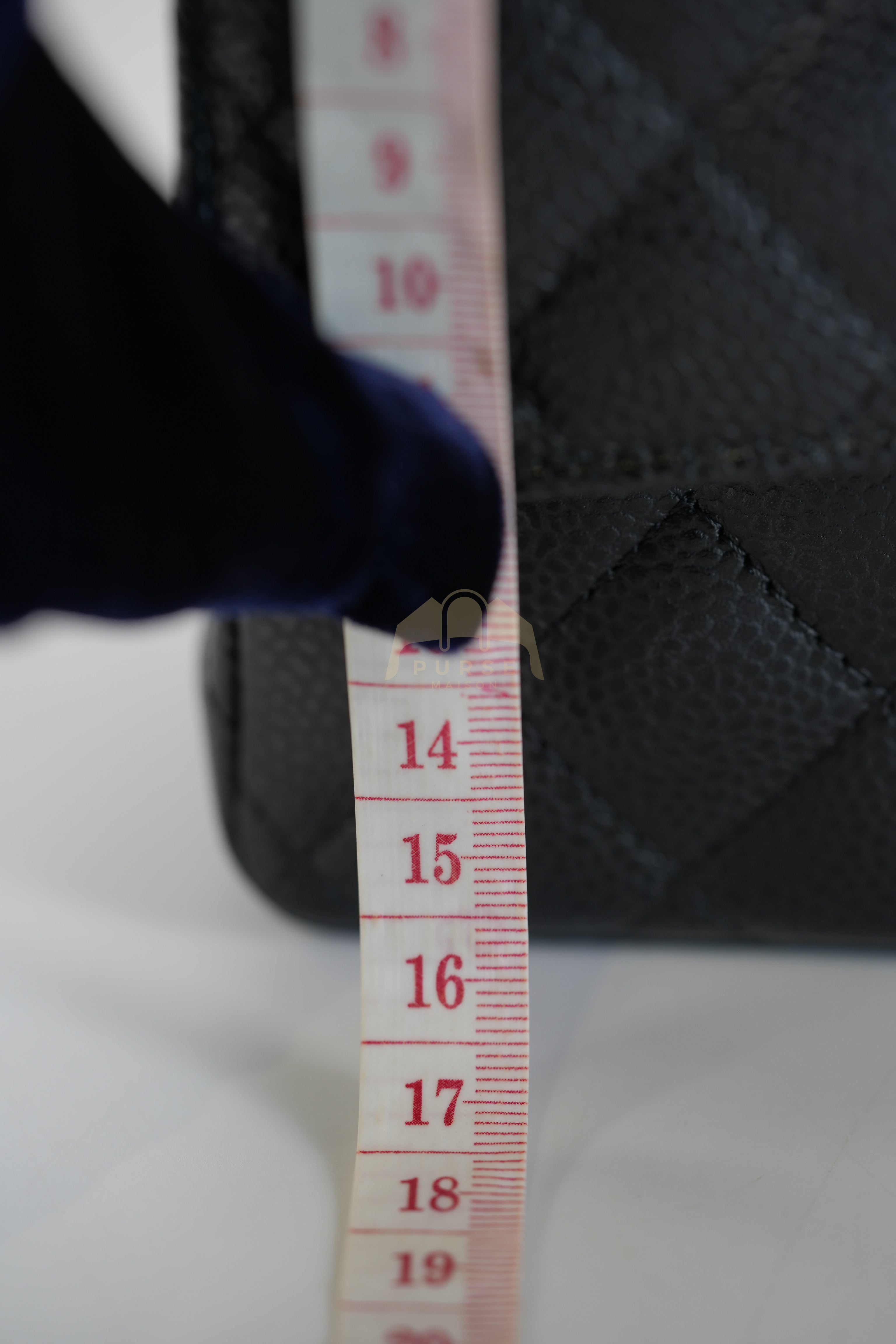 Classic Double Flap Small in Black Quilted Caviar Leather and Gold Hardware Series 28 | Purse Maison Luxury Bags Shop