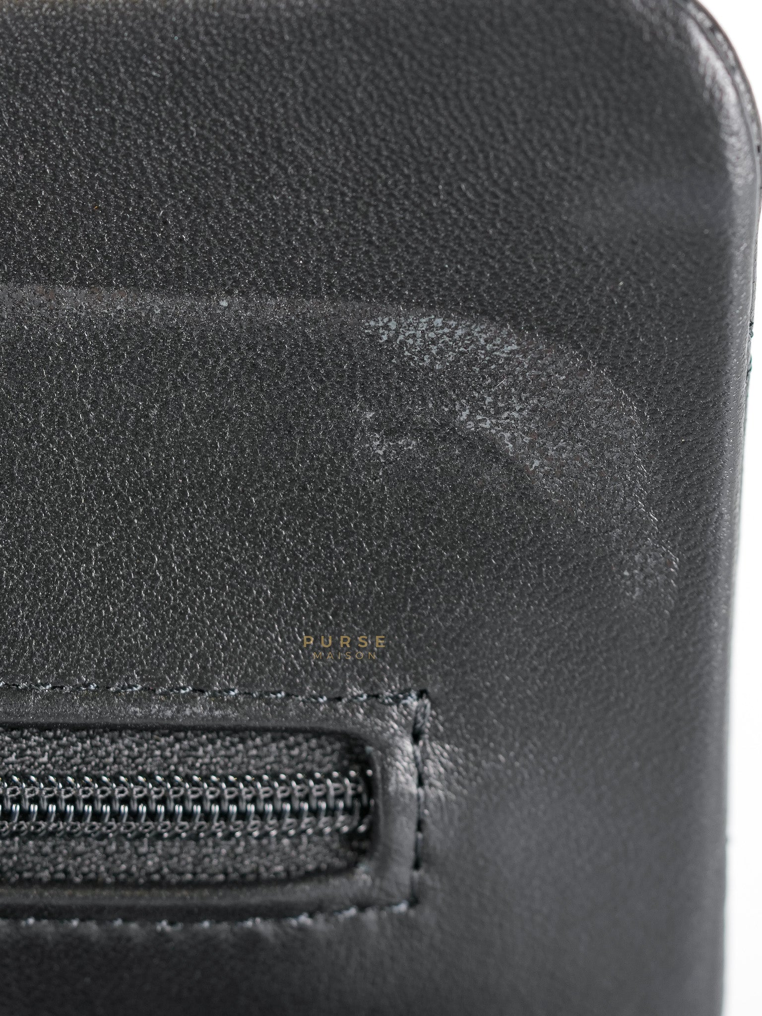 Classic Double Flap Small in Black Quilted Lambskin Leather Silver Hardware Microchip | Purse Maison Luxury Bags Shop