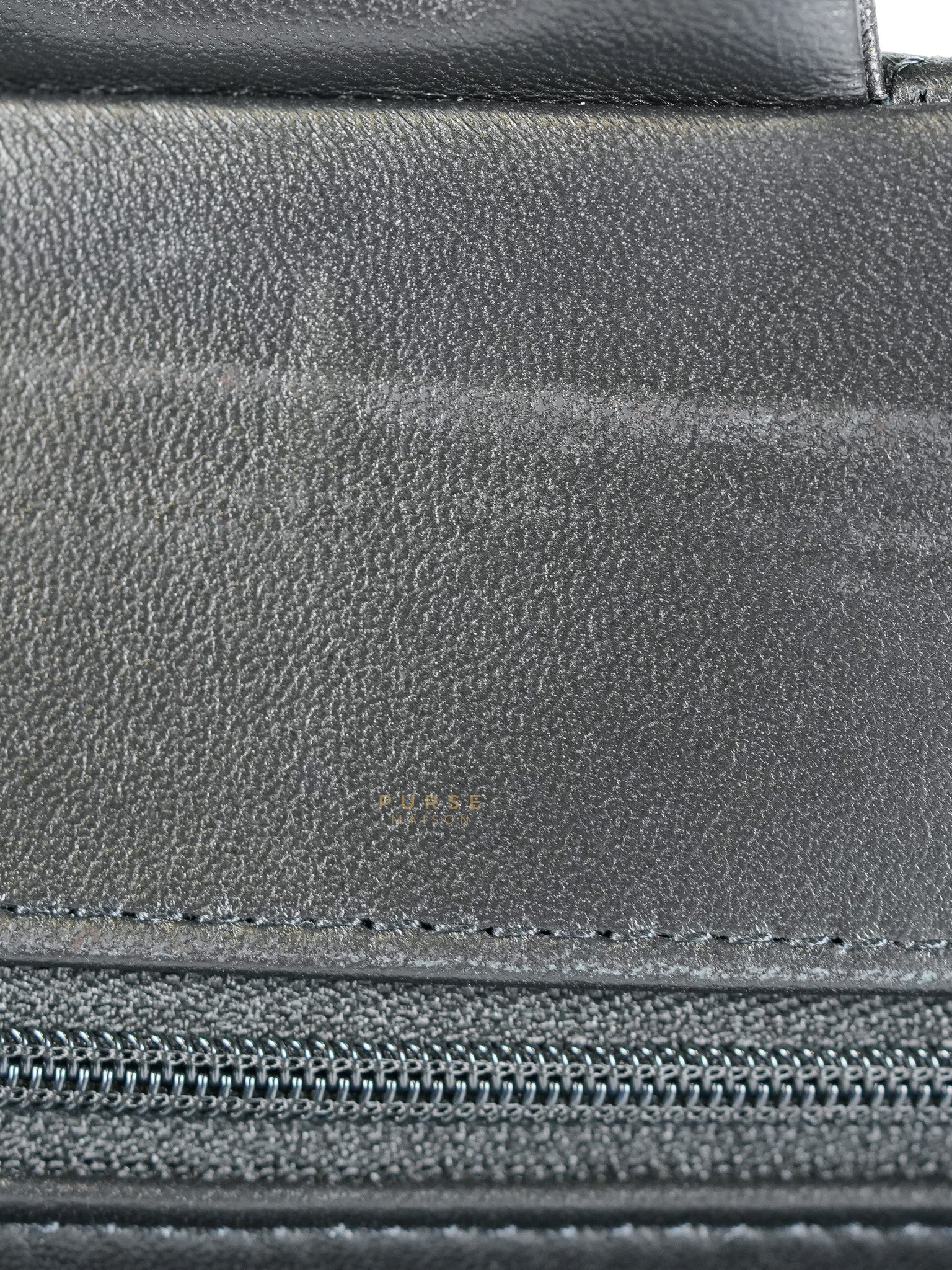 Classic Double Flap Small in Black Quilted Lambskin Leather Silver Hardware Microchip | Purse Maison Luxury Bags Shop