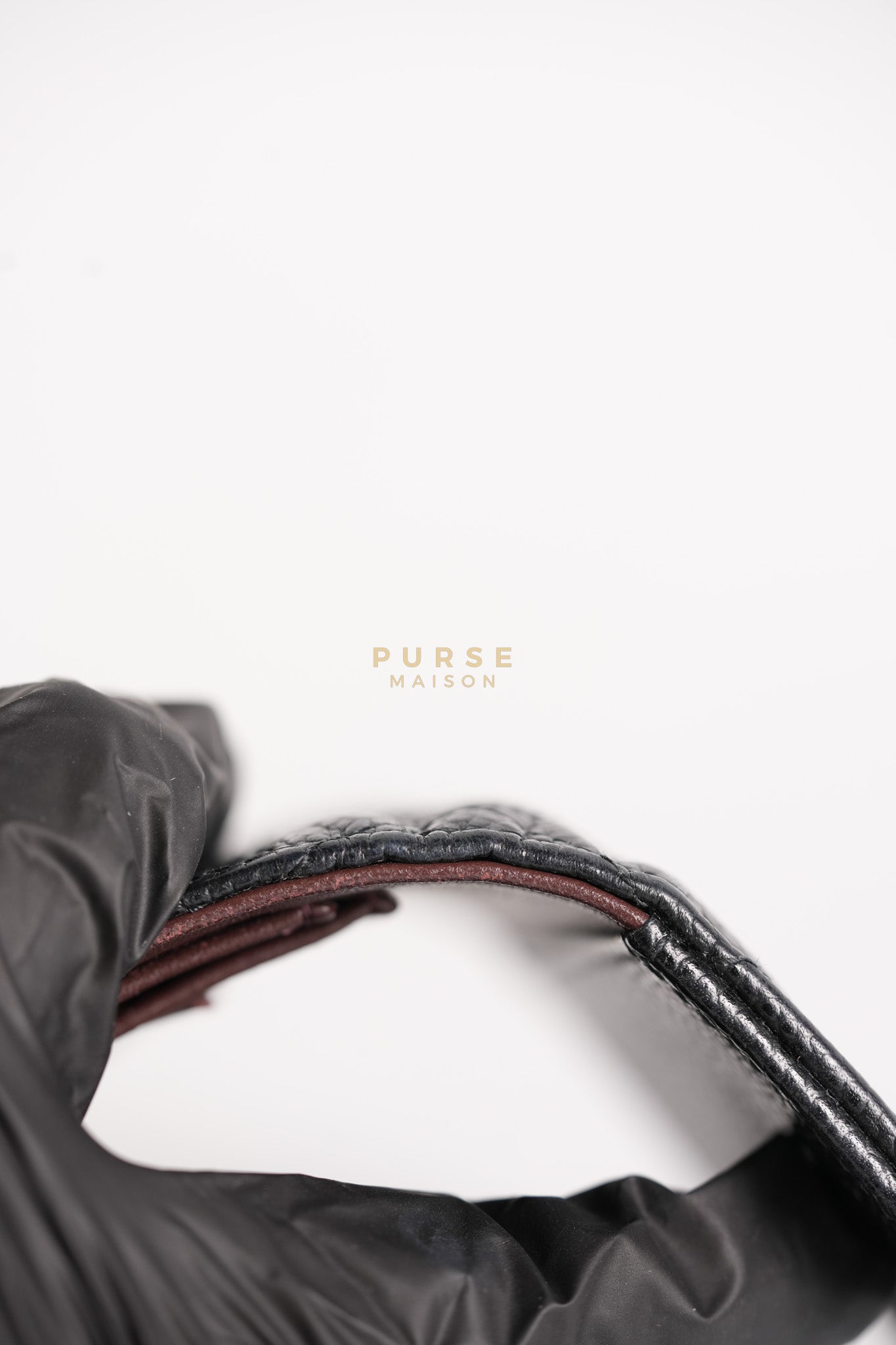 Classic Flap Wallet in Black Caviar Leather Gold Hardware Series 27 | Purse Maison Luxury Bags Shop