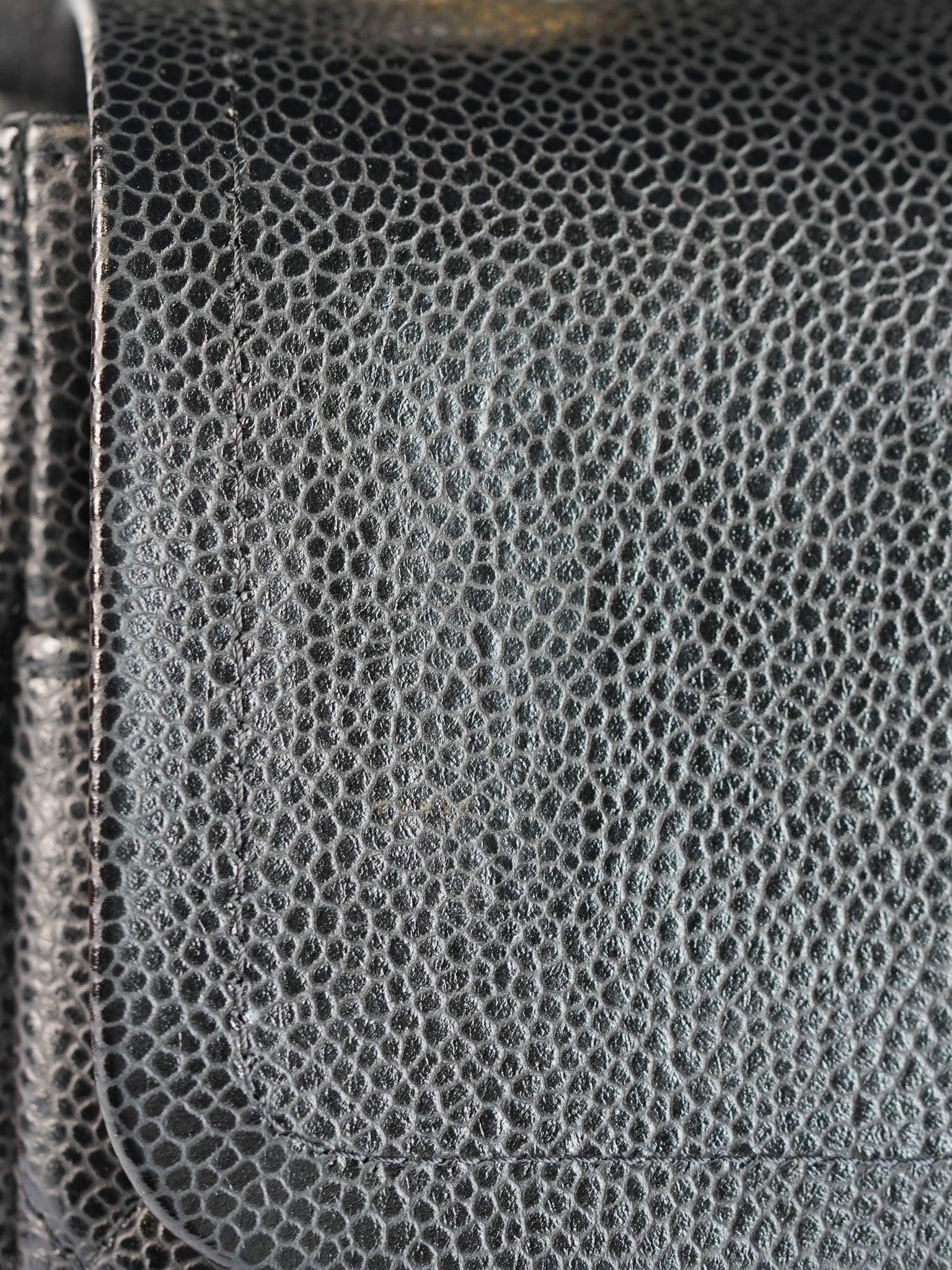Classic Maxi Double Flap in Caviar Quilted Calfskin Leather Series 19 | Purse Maison Luxury Bags Shop