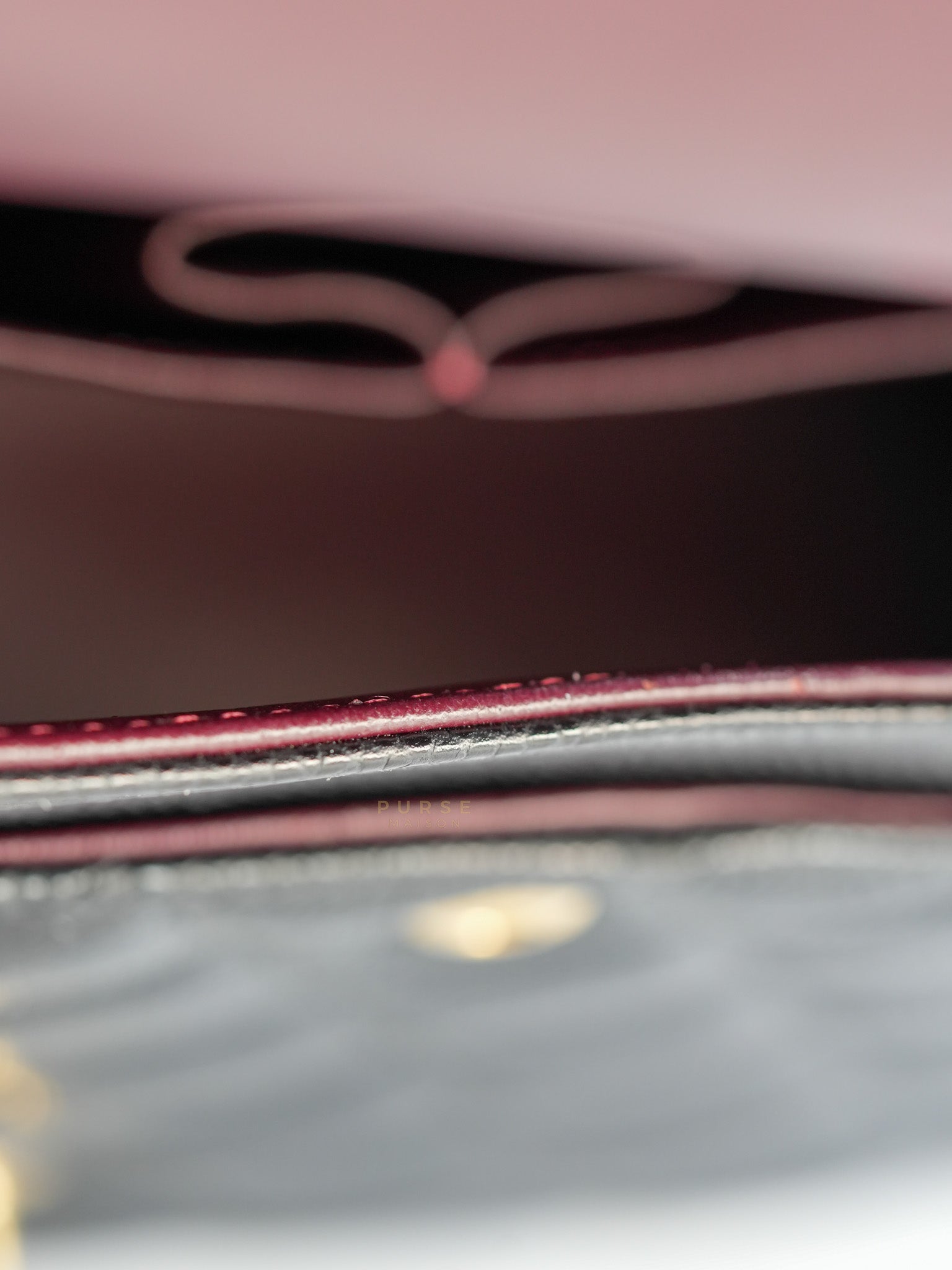 Classic Maxi Double Flap in Caviar Quilted Calfskin Leather Series 19 | Purse Maison Luxury Bags Shop