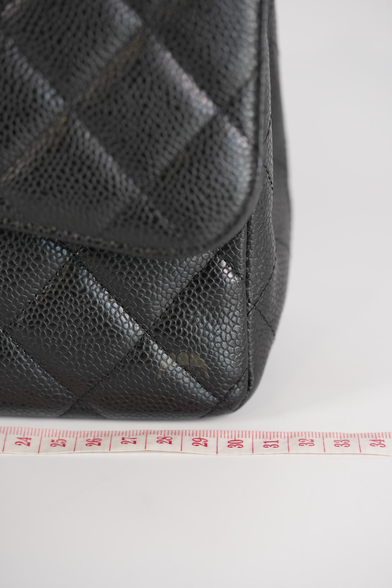 Classic Single Flap Jumbo in Black Caviar Leather Gold Hardware (Series 14) | Purse Maison Luxury Bags Shop