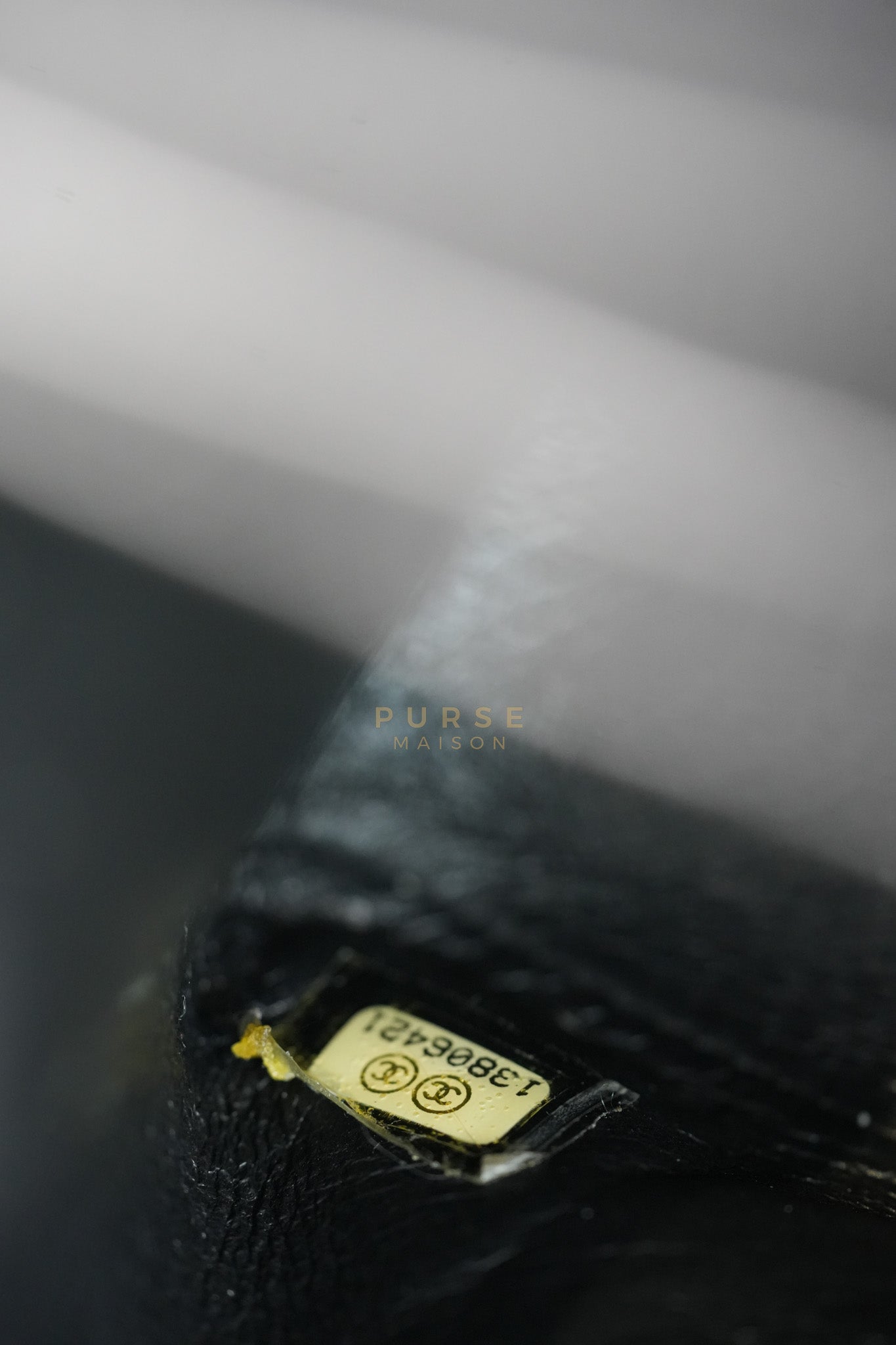 Classic Single Flap Maxi in Black Caviar Leather Gold Hardware (Series 13) | Purse Maison Luxury Bags Shop