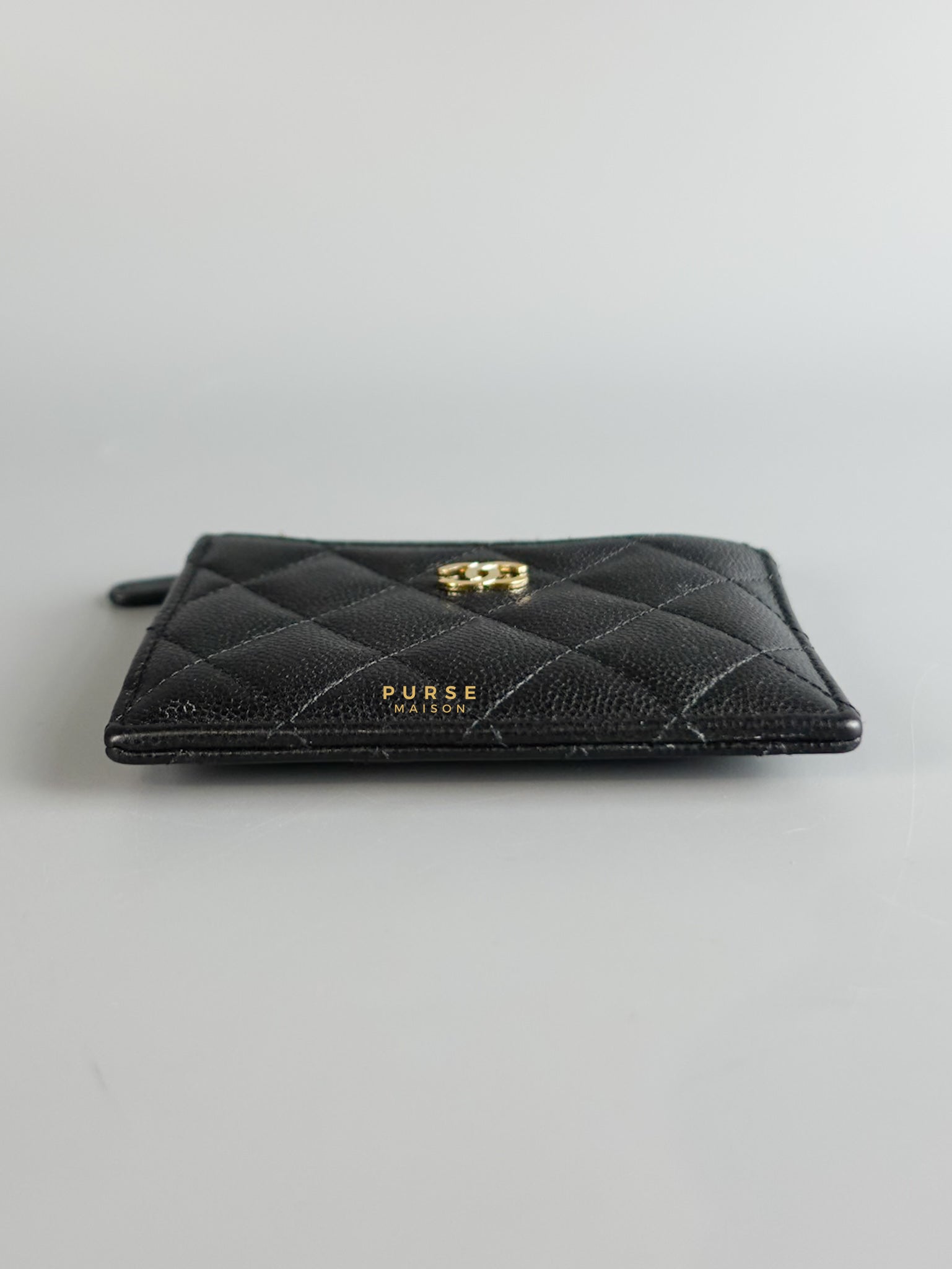 Classic Zipper Cardholder in Gold Hardware Series 31 | Purse Maison Luxury Bags Shop