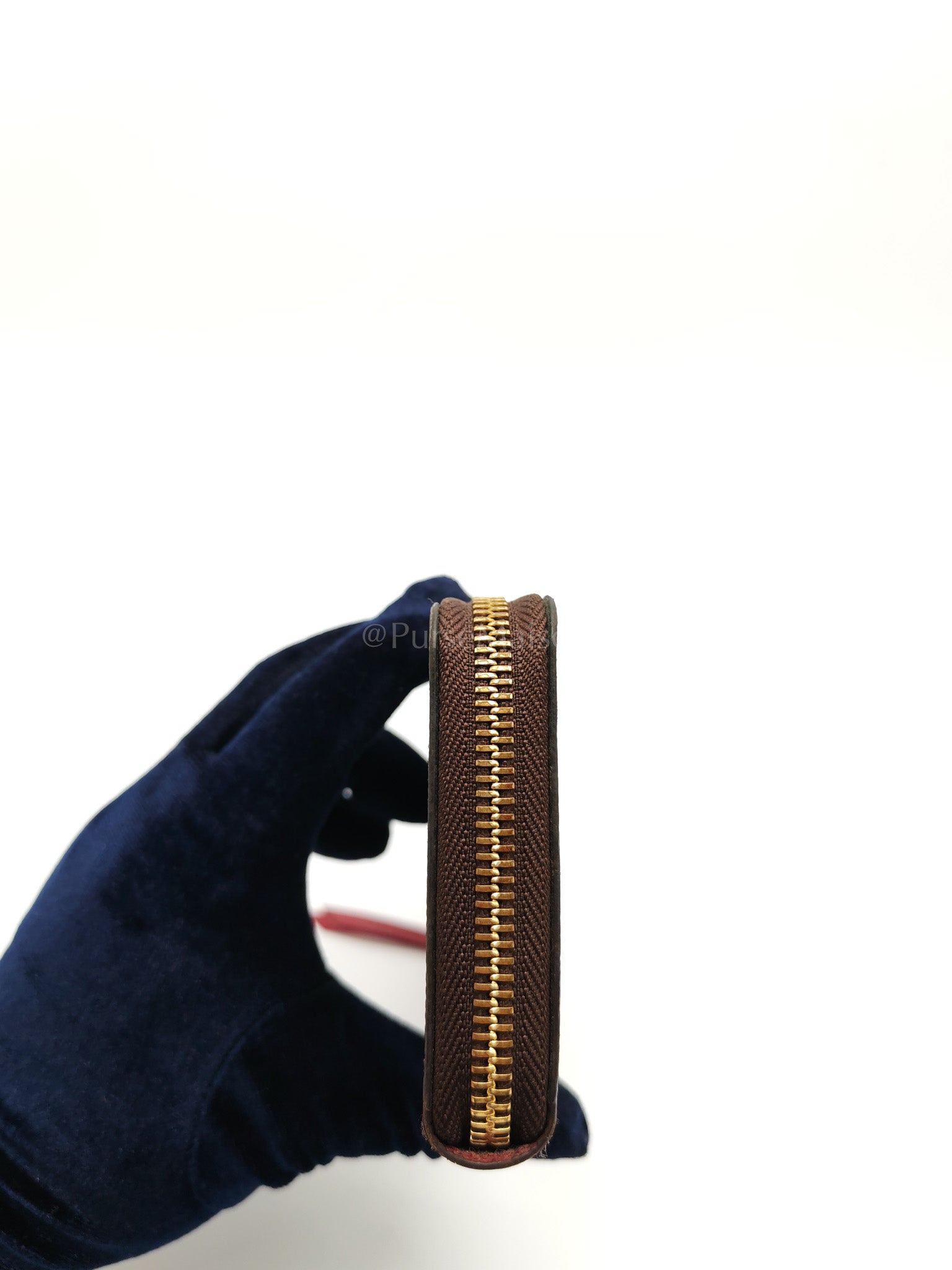 Clemence in Monogram Canvas Zippy Long Wallet (Microchip) | Purse Maison Luxury Bags Shop