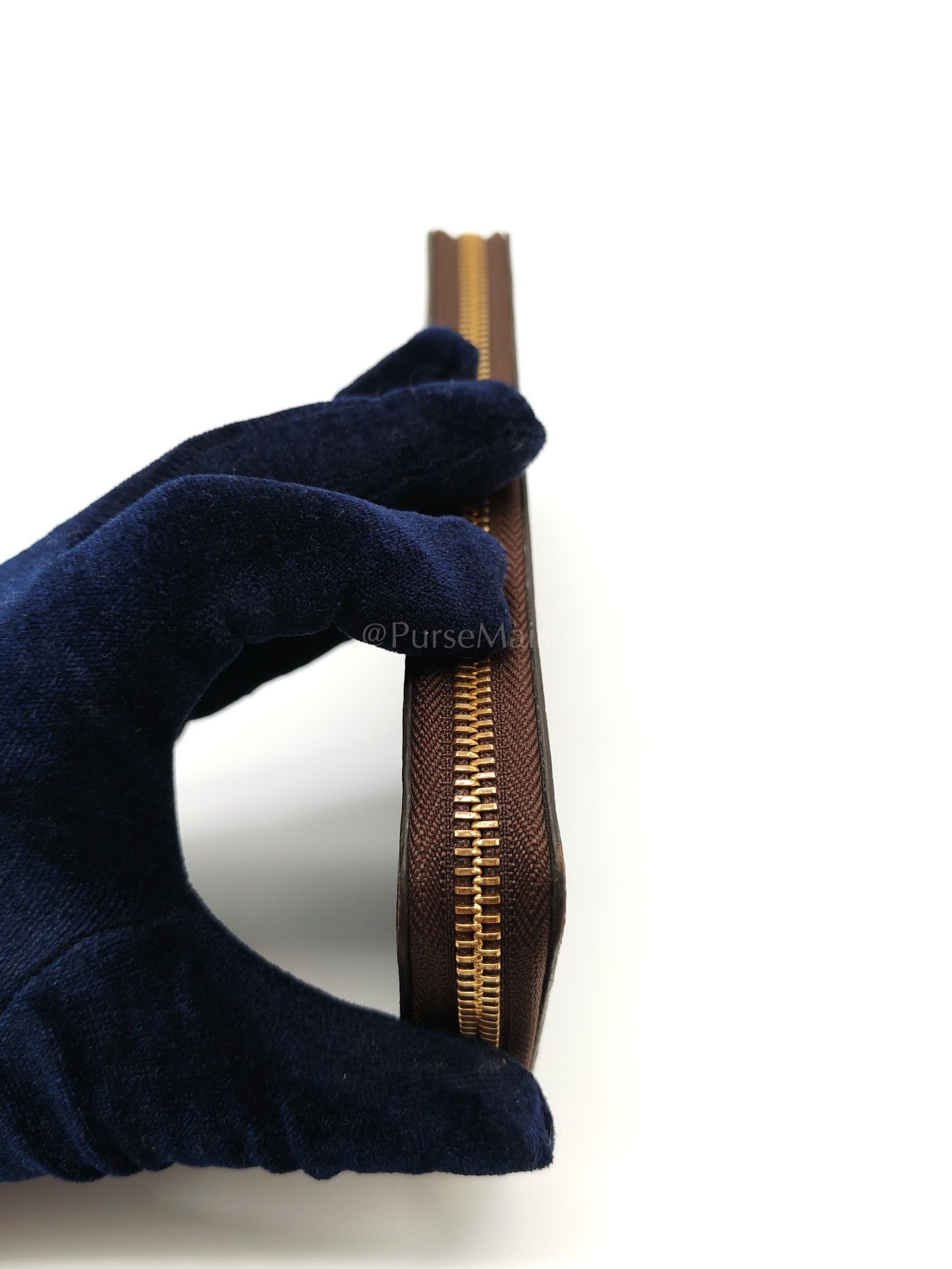 Clemence in Monogram Canvas Zippy Long Wallet (Microchip) | Purse Maison Luxury Bags Shop